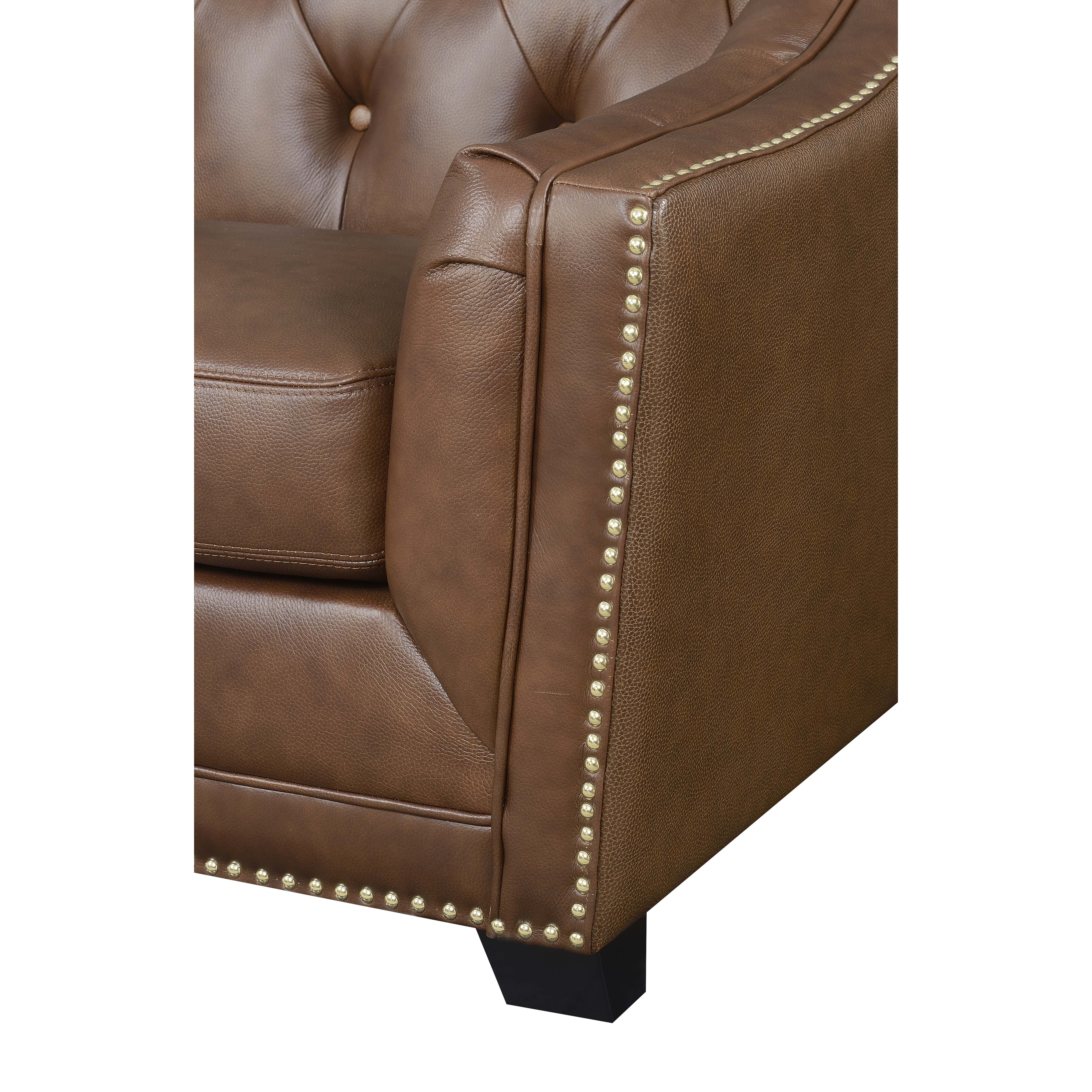Alice 86" Leather Sofa Joss & Main