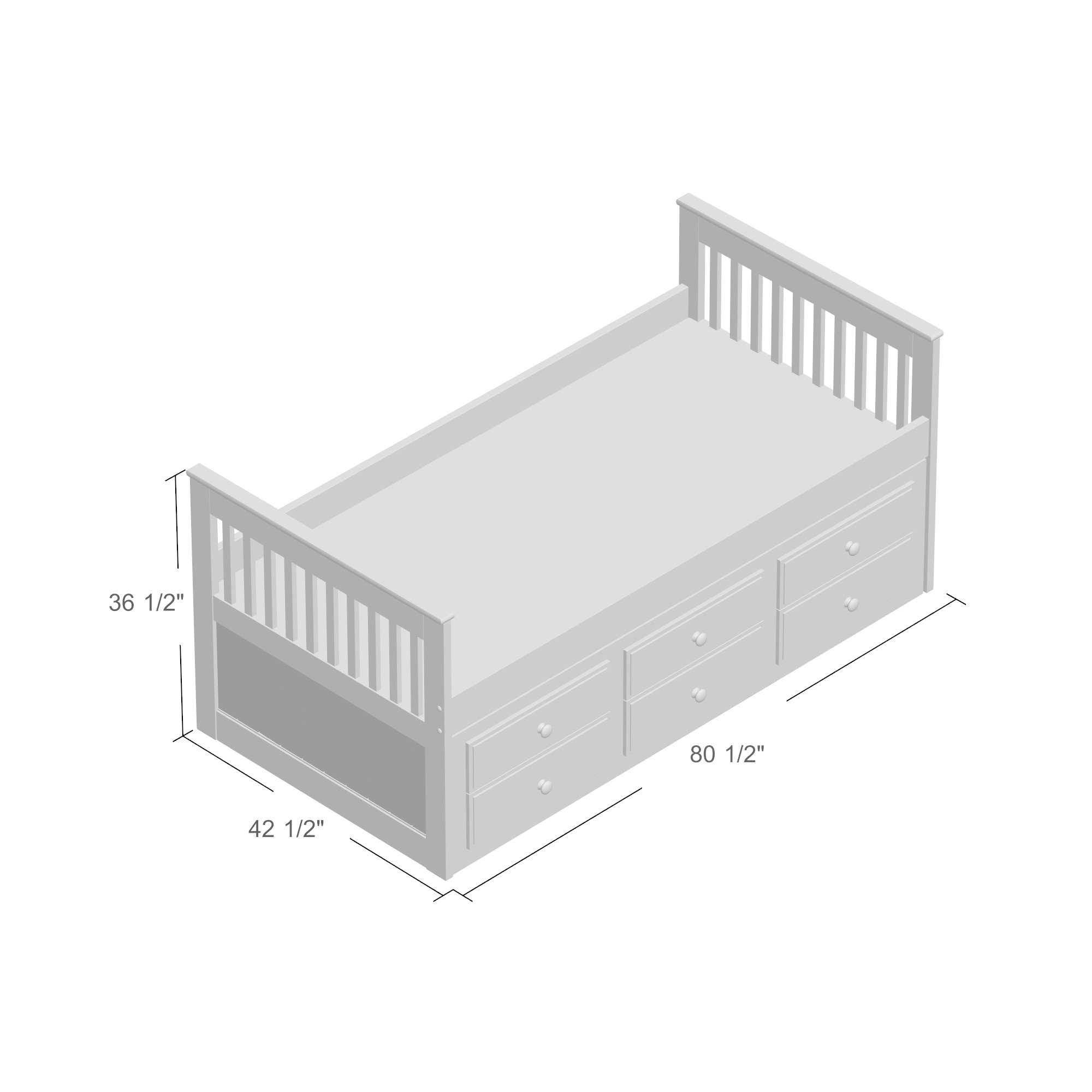 Darby Home Co Kirschner Daybed with Trundle & Reviews Birch Lane