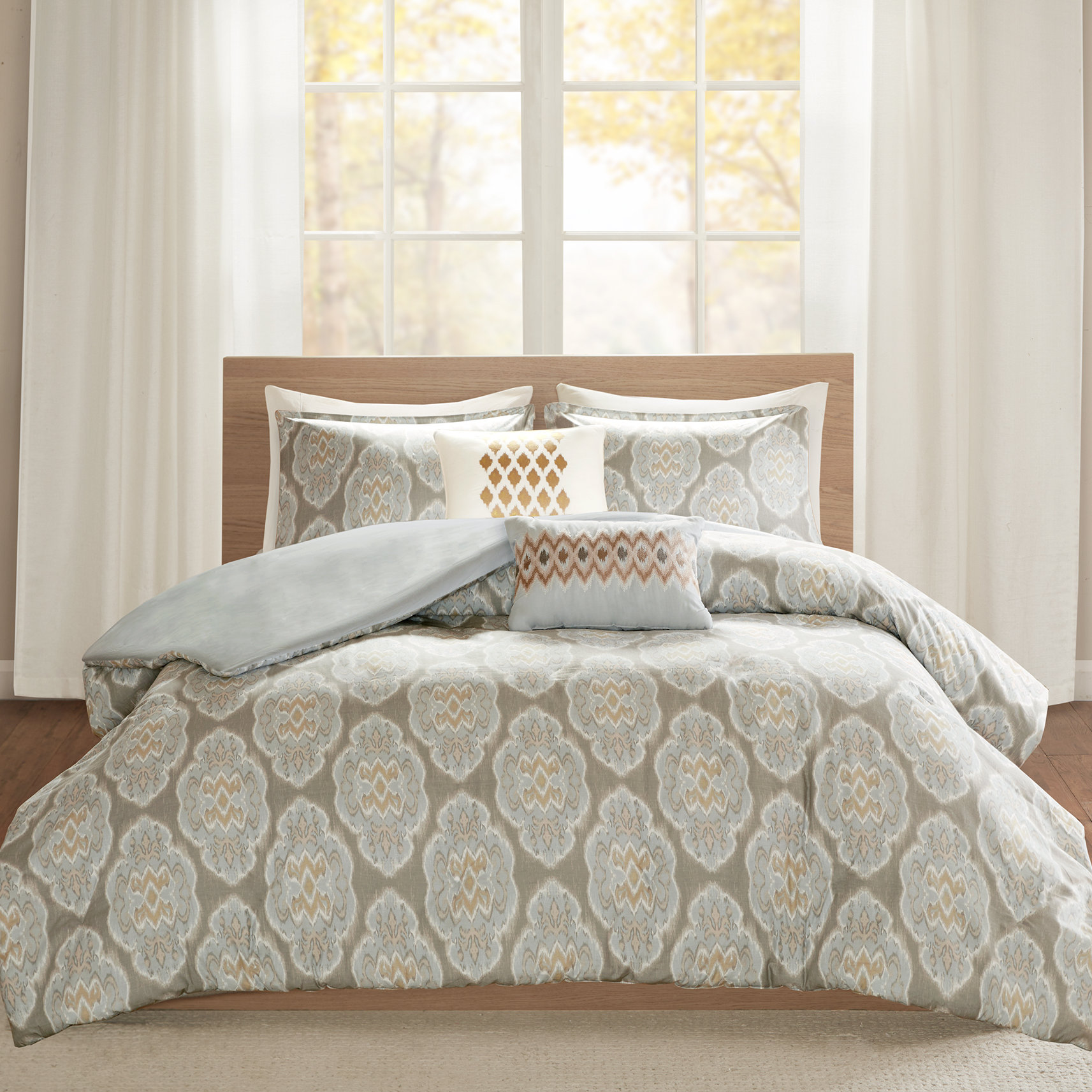 Alcott Hill Gottberg 5 Piece Duvet Cover Set Reviews Wayfair Alcott Hill Reg Gottberg 5 Piece Duvet Cover Set