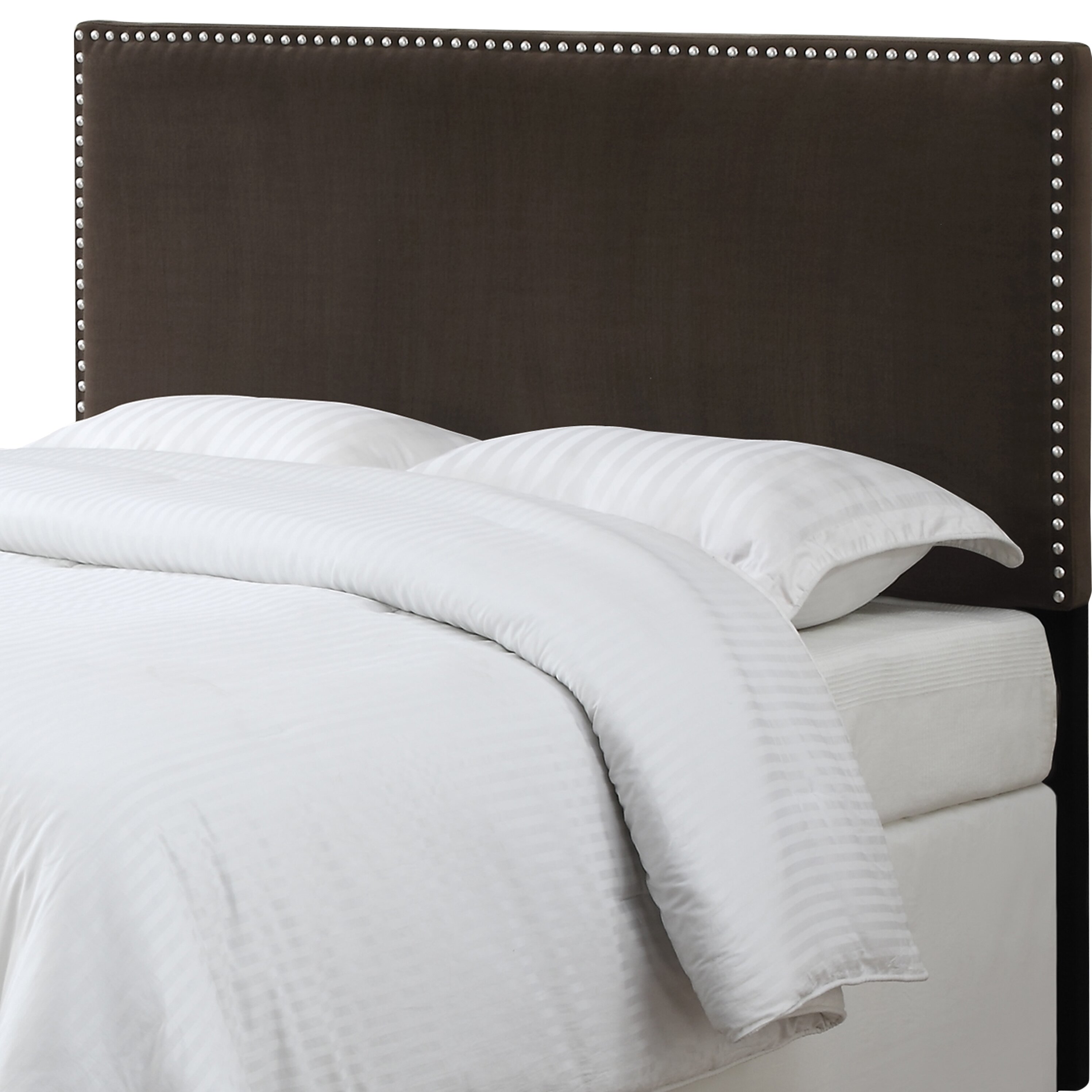 Charlton Home Lambert Upholstered Panel Headboard & Reviews | Wayfair