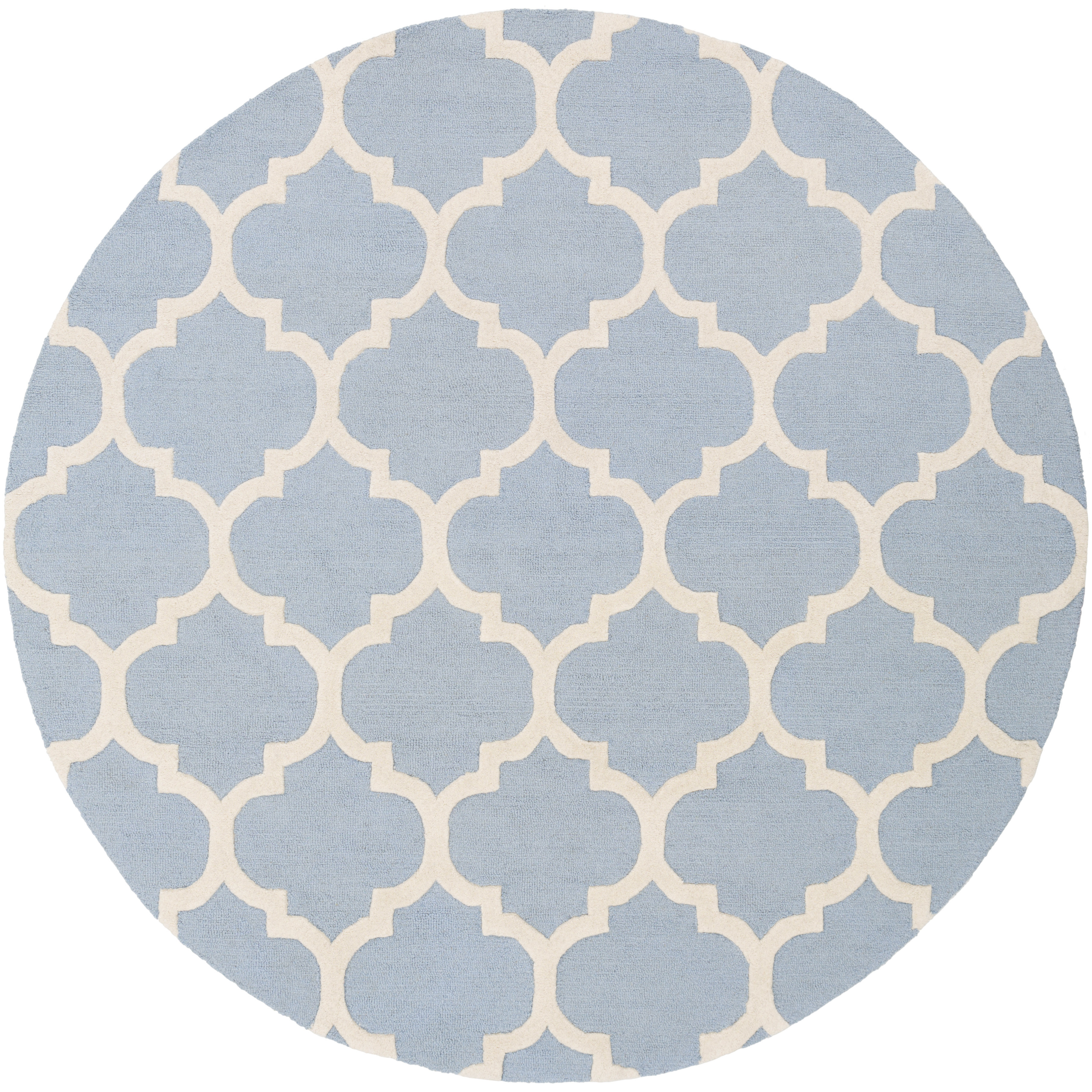 Galinda Blue Geometric Wool HandTufted Area Rug & Reviews Joss & Main