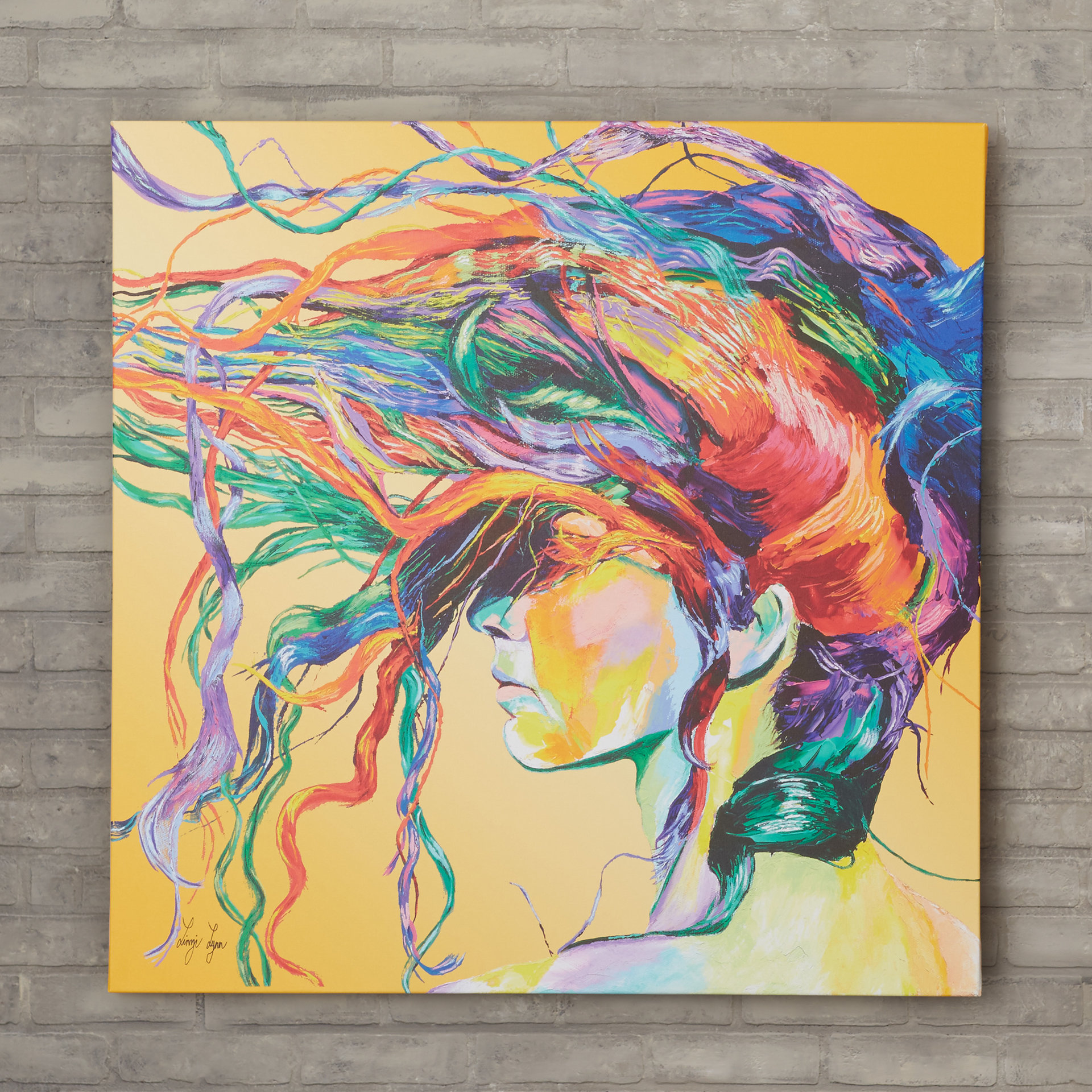 Varick Gallery Windswept Painting Print on Canvas & Reviews Wayfair