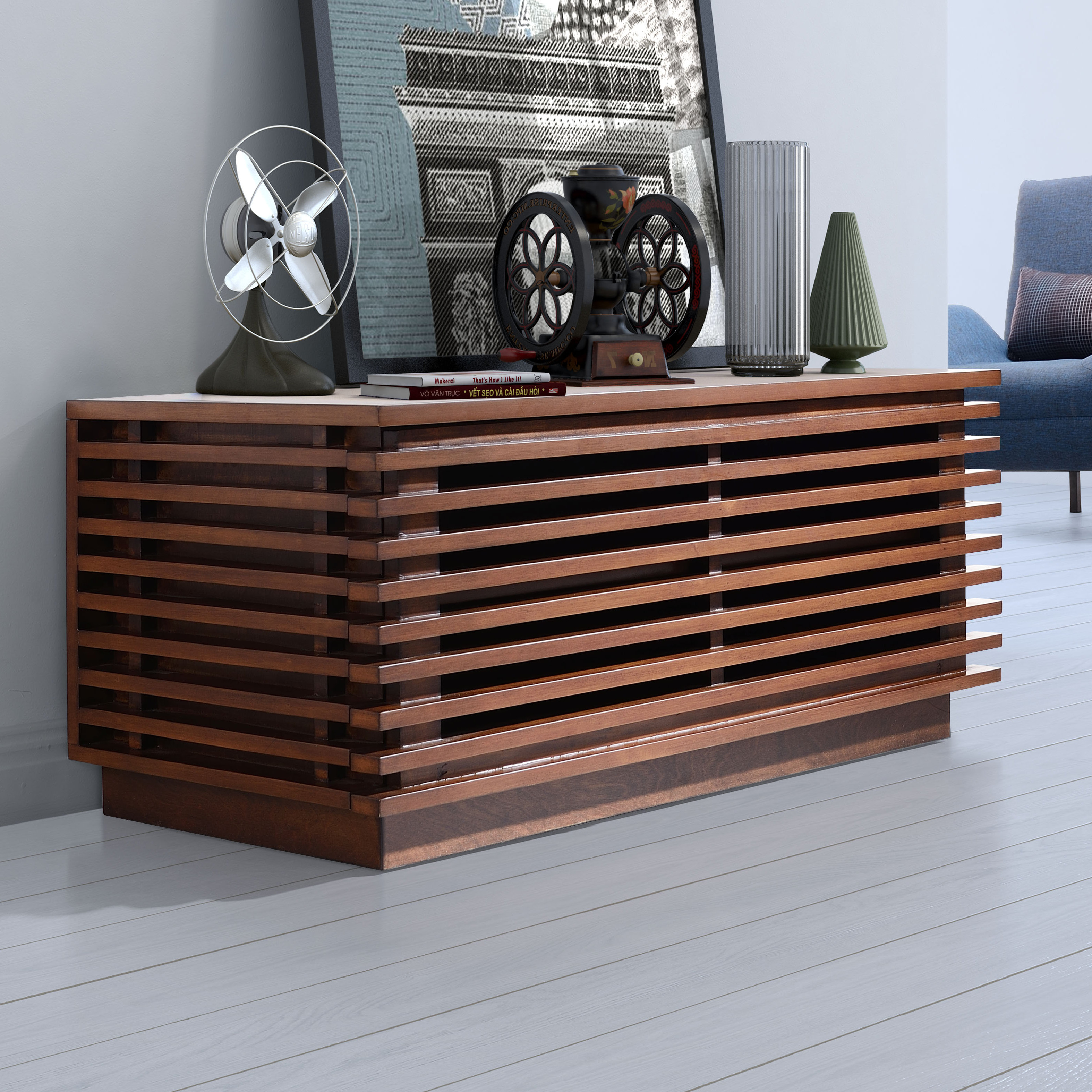 Brayden Studio Chloe Narrow TV Stand & Reviews Wayfair