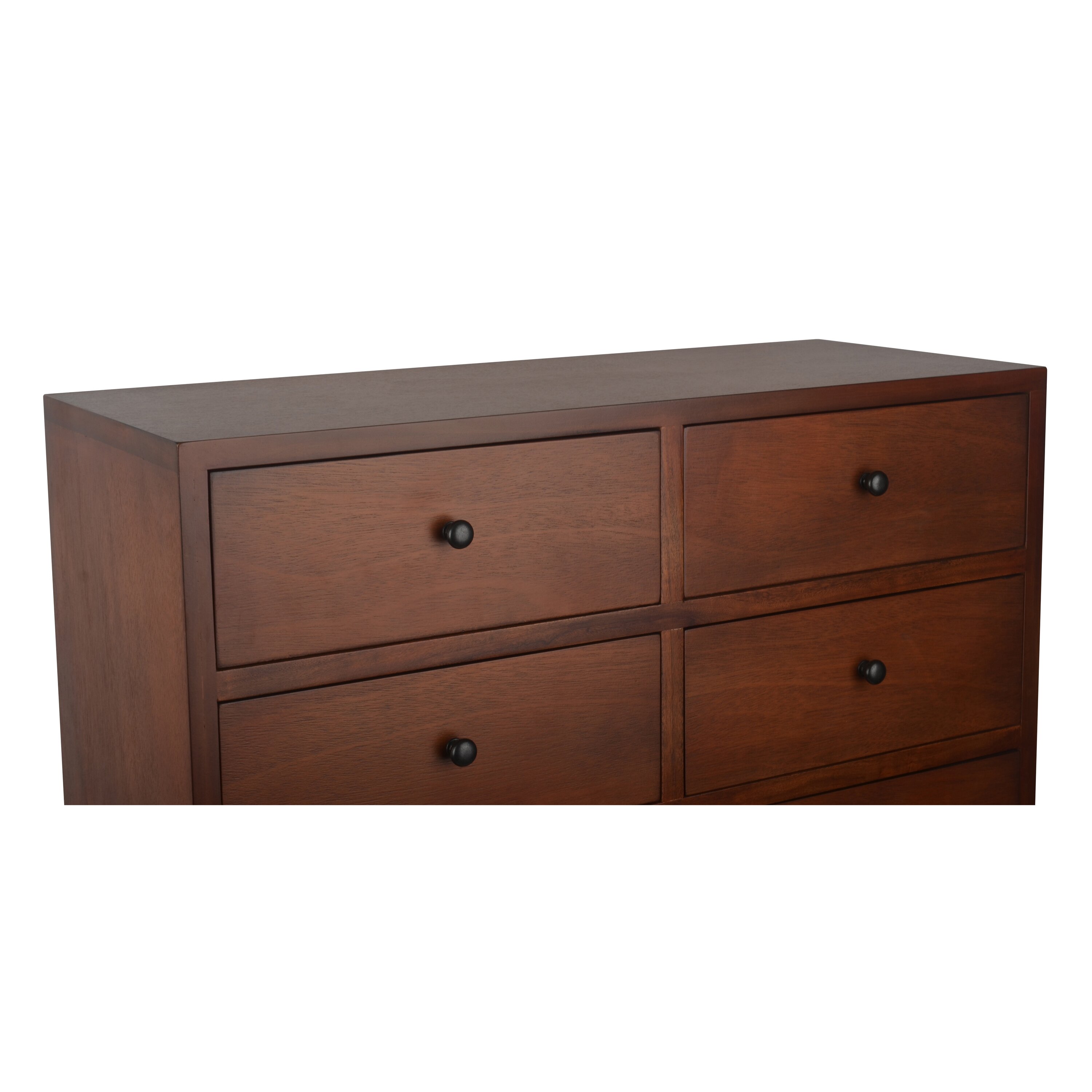 Langley StreetÃ¢Â„Â¢ Grant 6 Drawer Wood Accent Chest & Reviews | Wayfair - Langley Street™ Grant 6 Drawer Wood Accent Chest