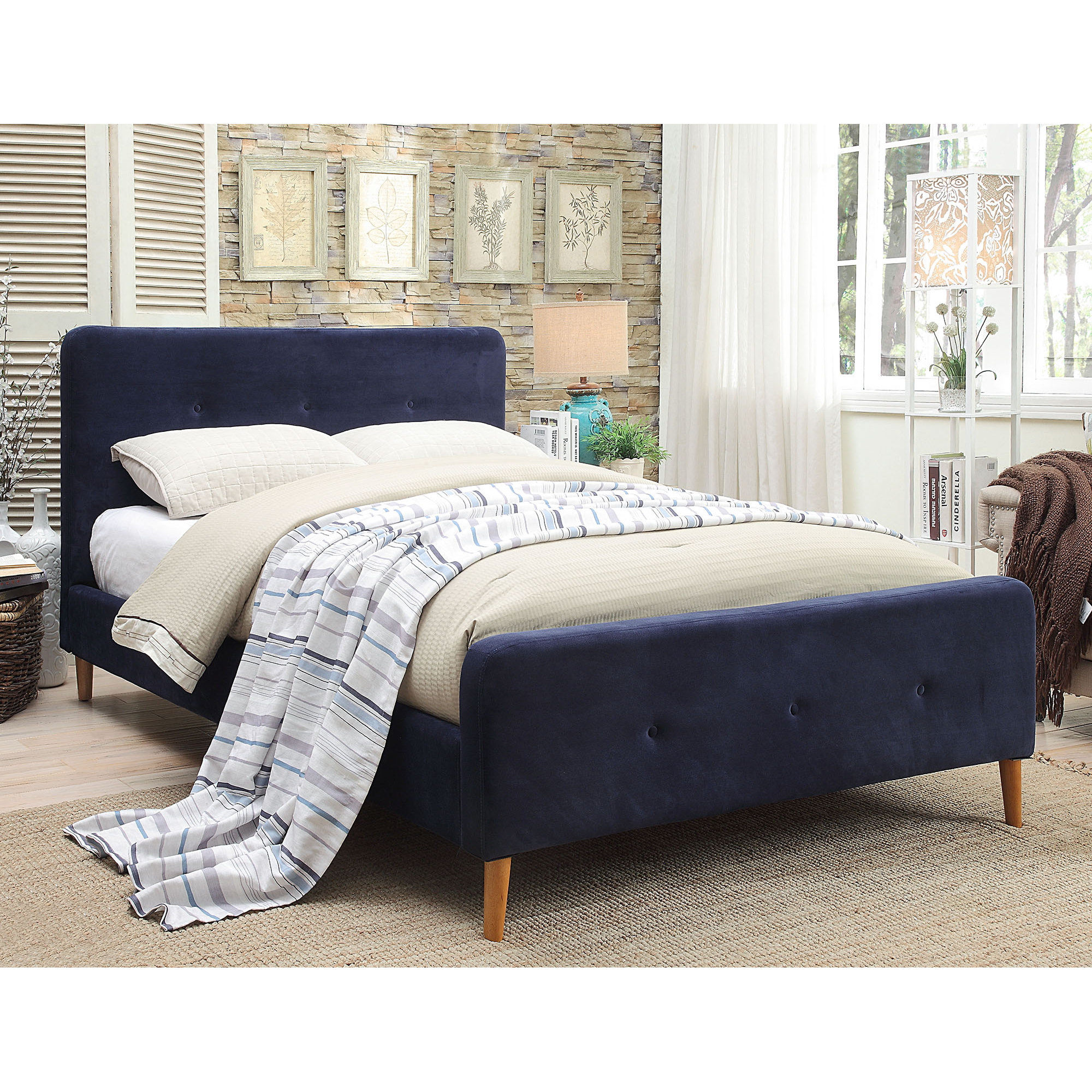 !nspire Upholstered Platform Bed & Reviews Wayfair