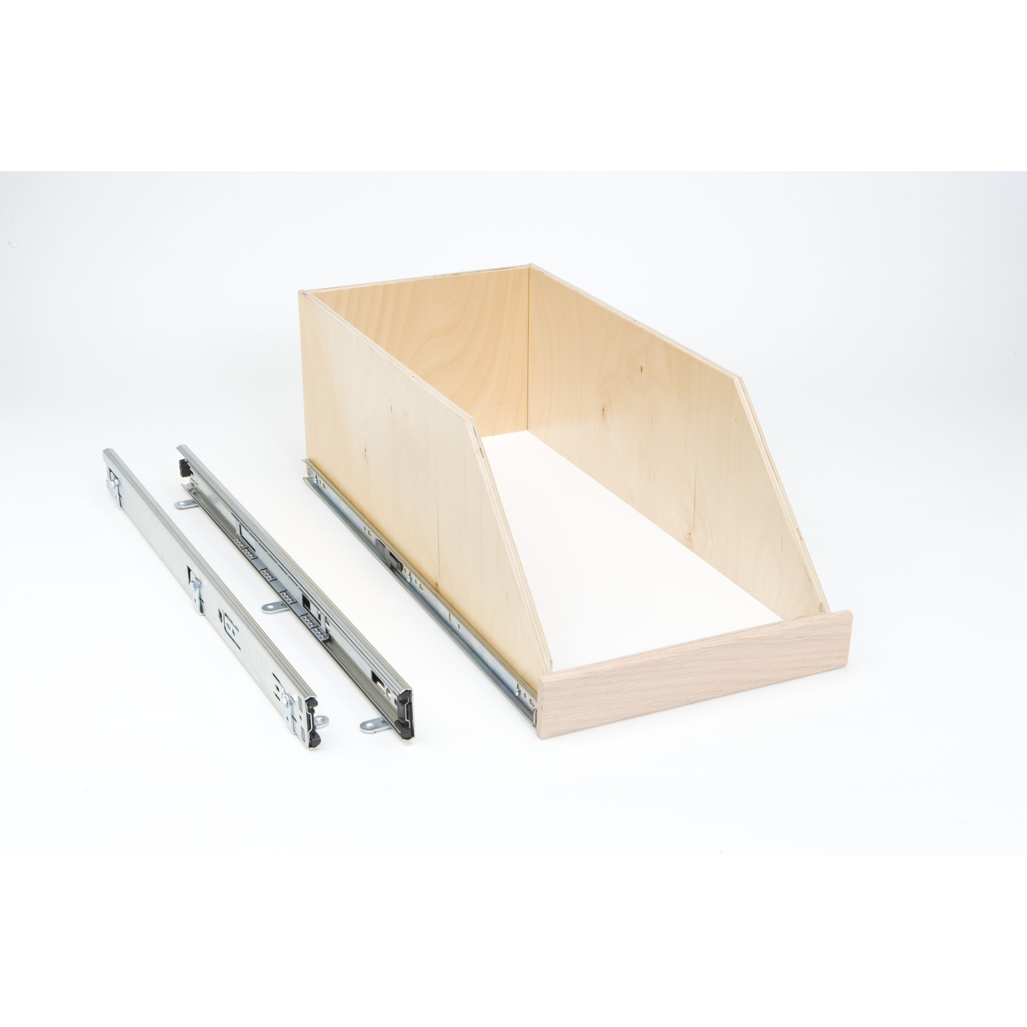 SlideAShelf Full Extension Baltic Birch High Sided SlideOut Shelf