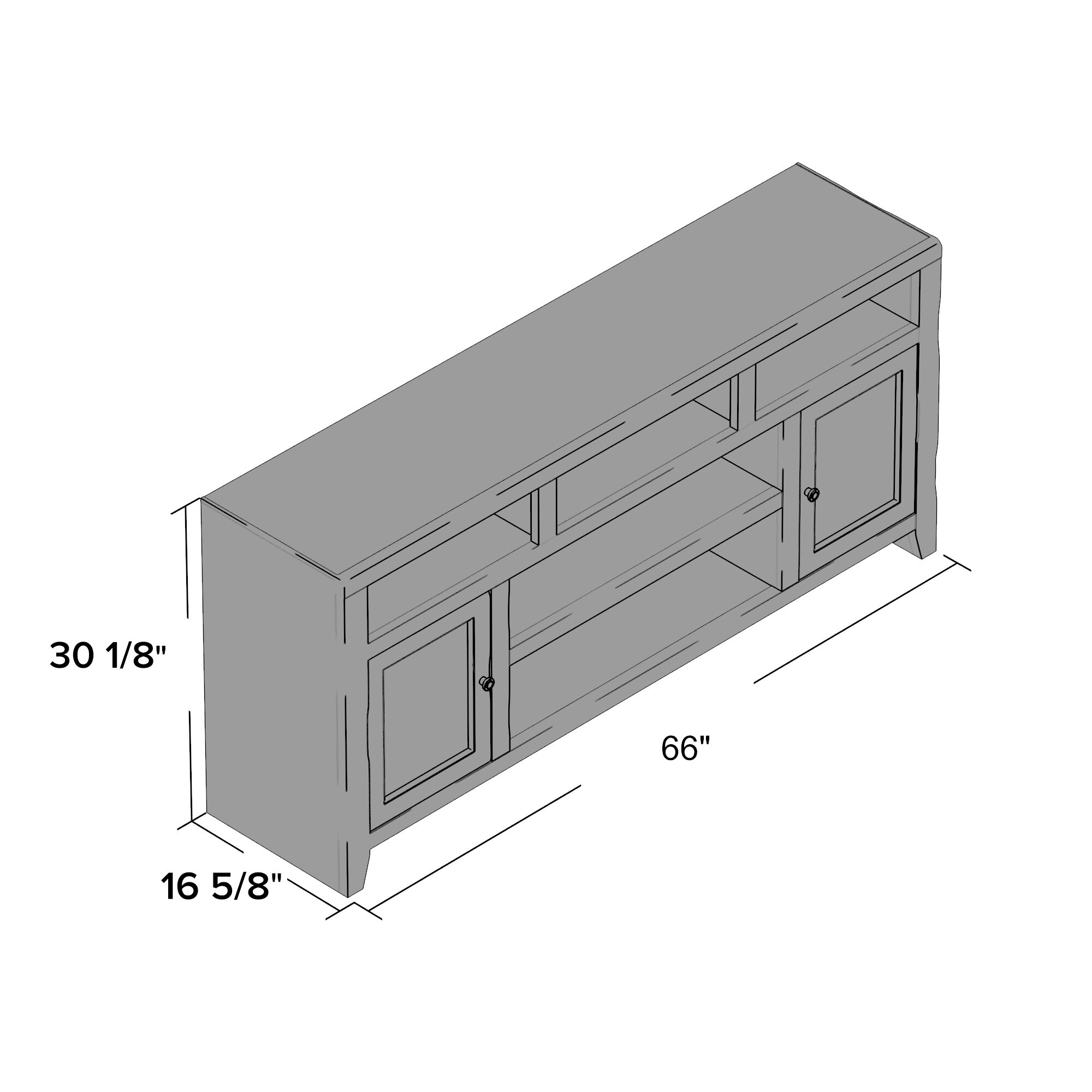 August Grove Bess TV Stand & Reviews | Wayfair