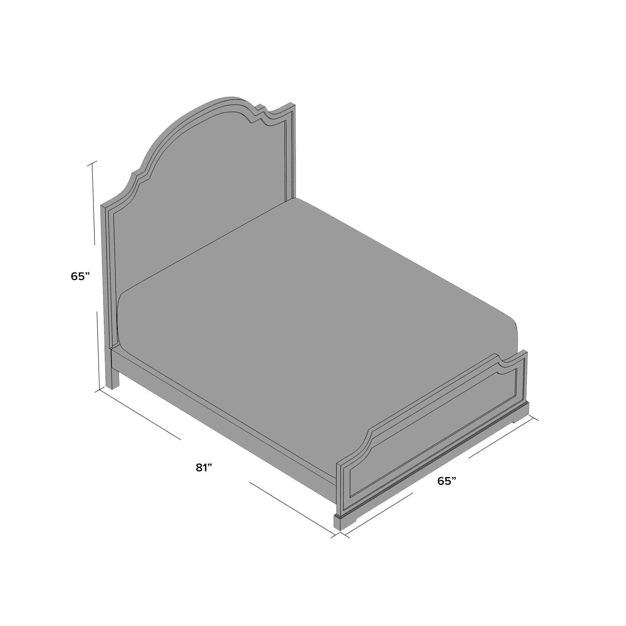 August Grove Buford Platform Bed & Reviews Wayfair