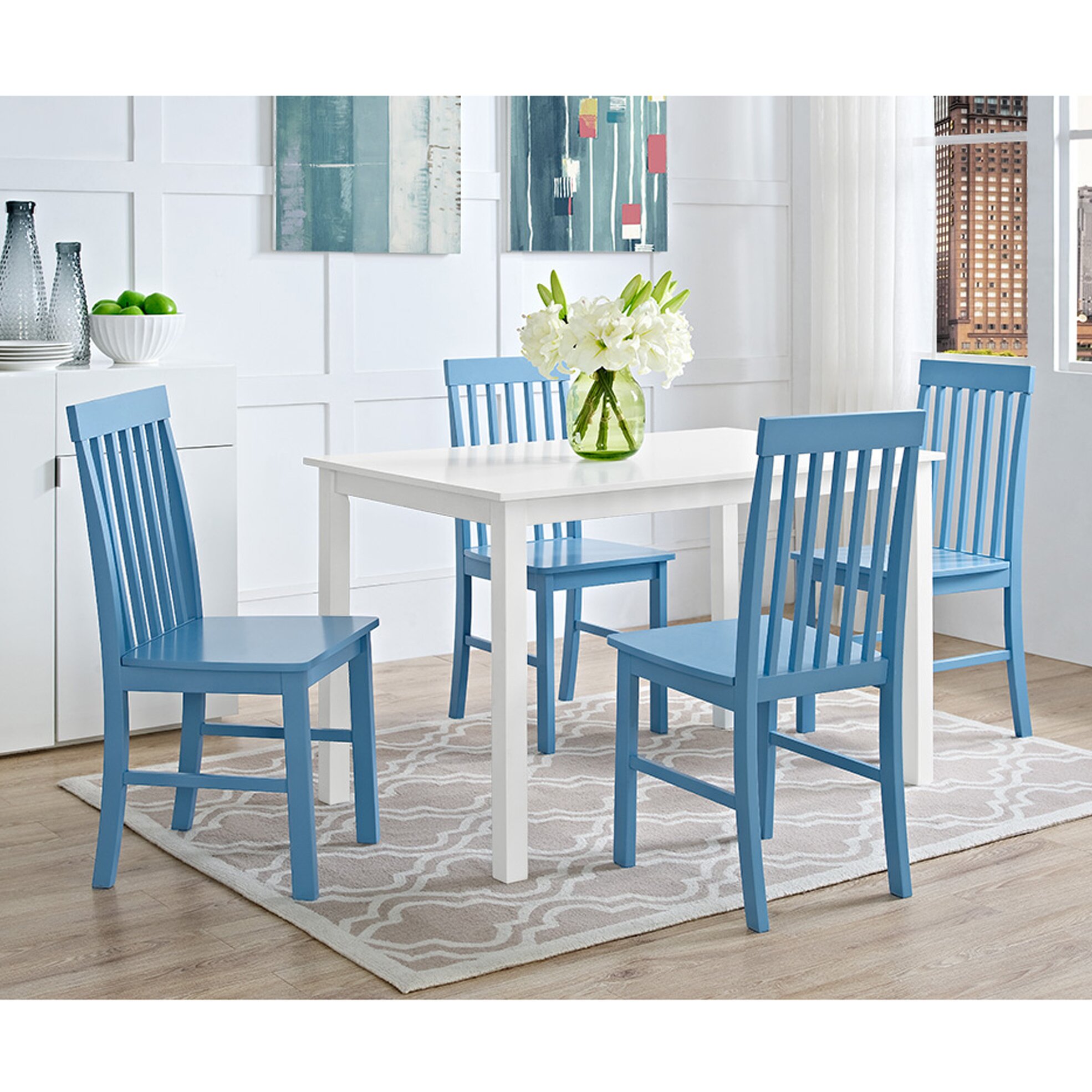 Beachcrest Home Indian Harbour 5 Piece Dining Set ...