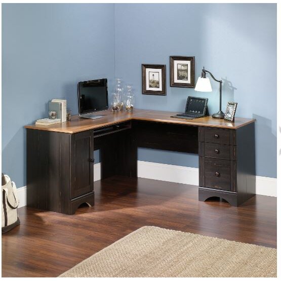 Writing desk with keyboard drawer office