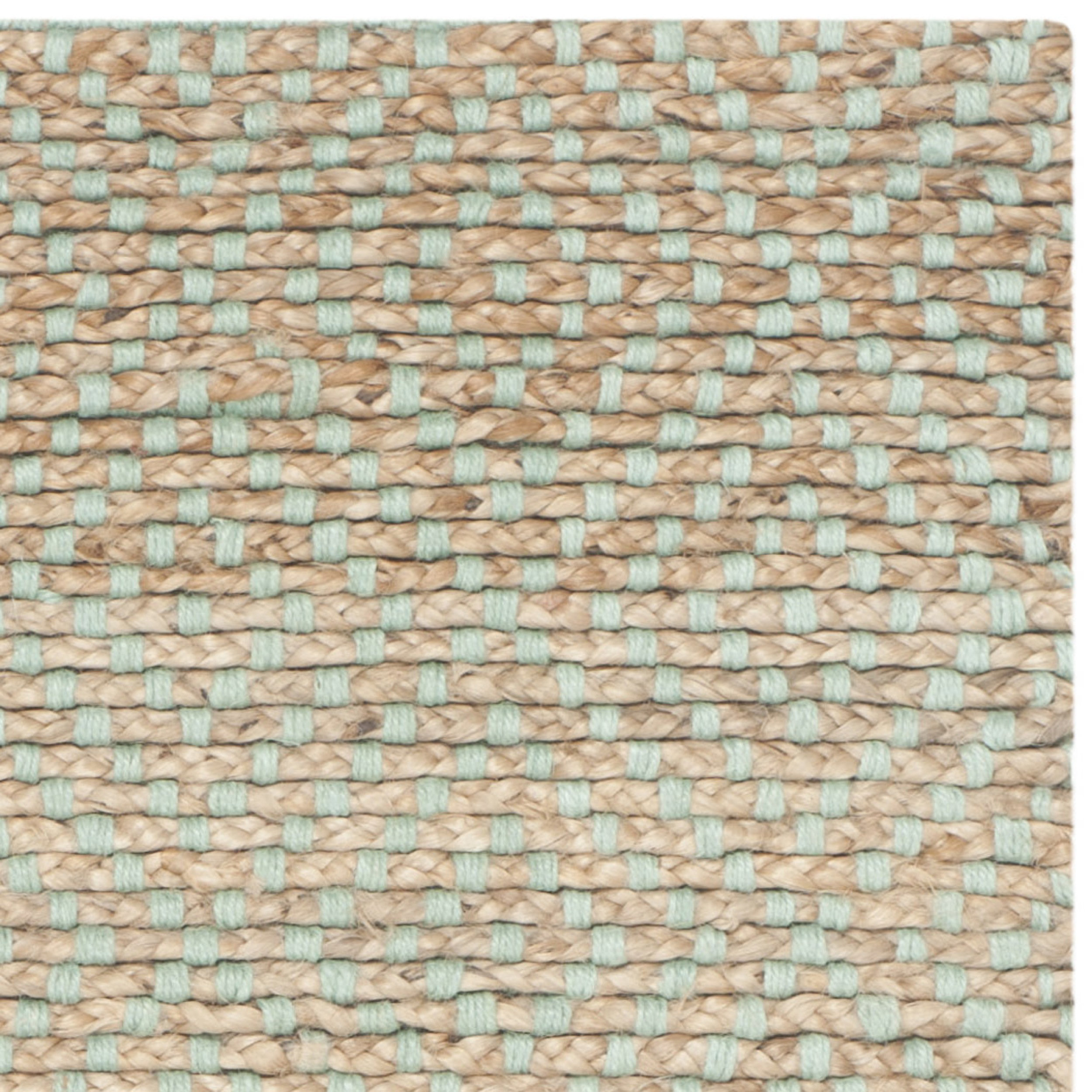 Beachcrest Home Richmond Natural/Mint Green Indoor Area Rug & Reviews