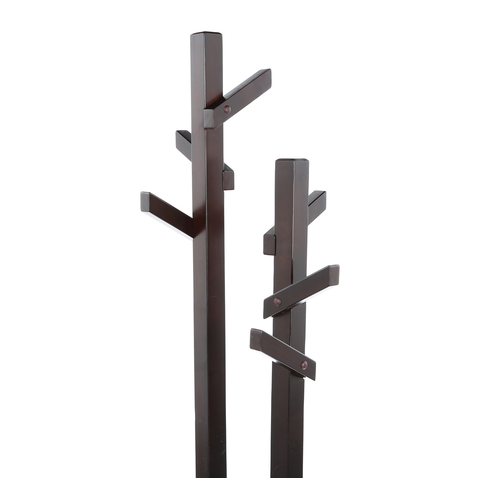 Twist Design Cherry Wood Coat Rack Free Shipping Today Walnut Bentwood Coat Rack