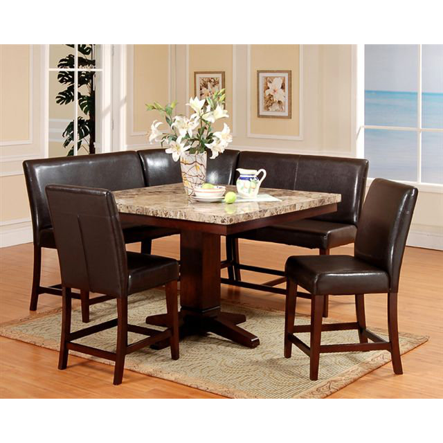 Roundhill Furniture 6 Piece Counter Height Dining Set Wayfair Roundhill Furniture 6 Piece Counter Height Dining Set