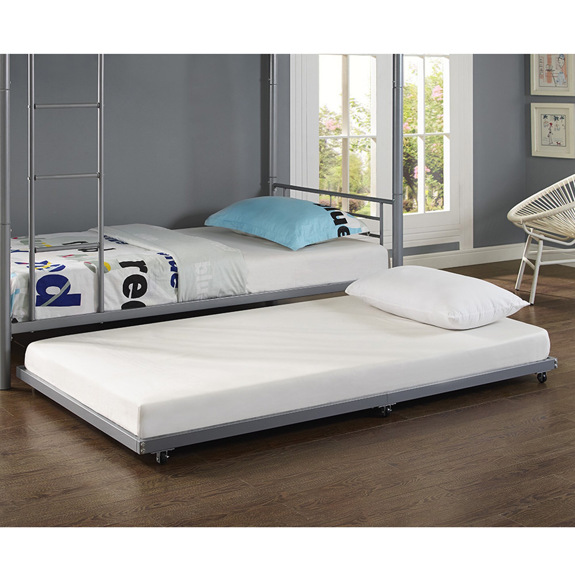 Queen Size Trundle Bed | Wayfair - 