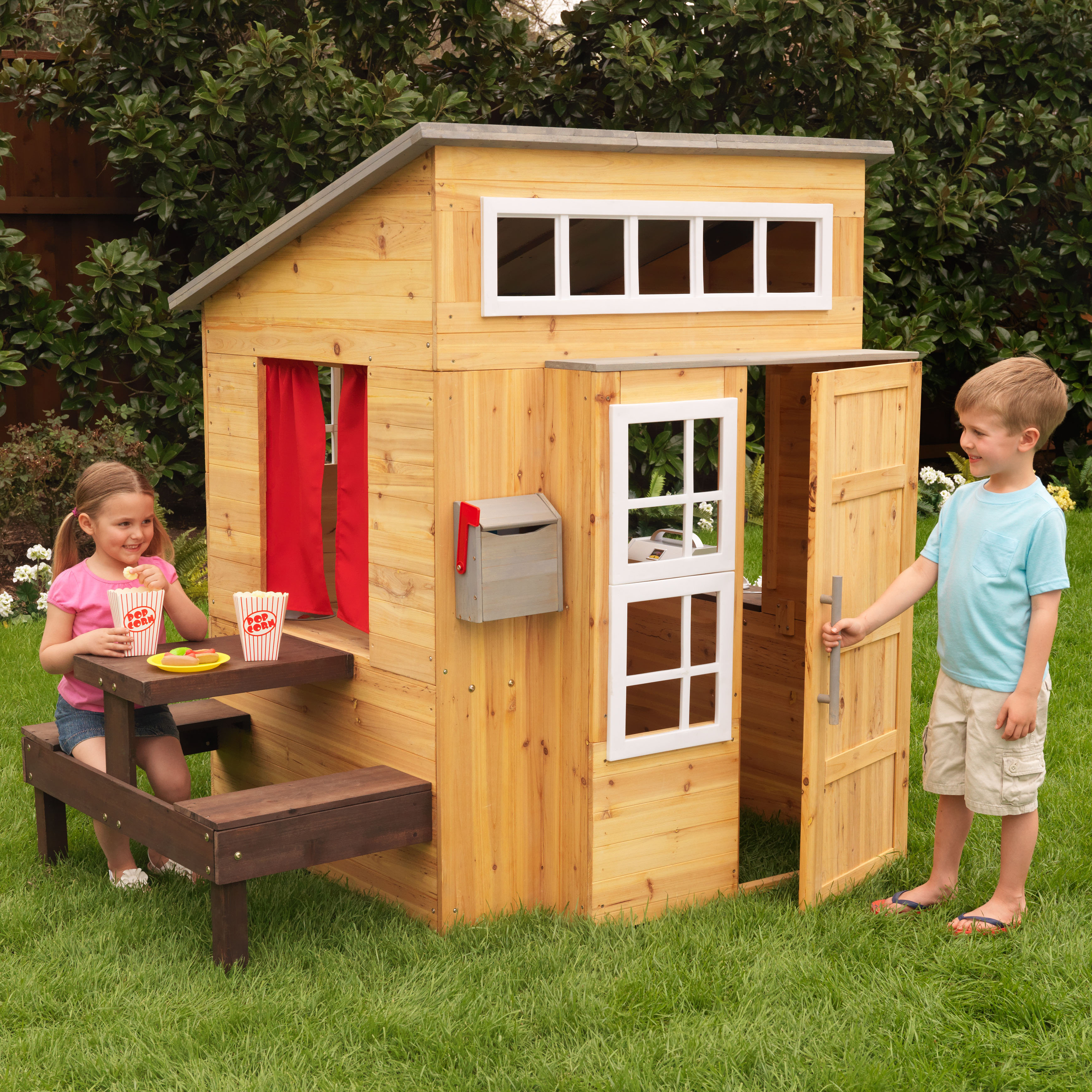KidKraft Modern Outdoor Playhouse & Reviews Wayfair