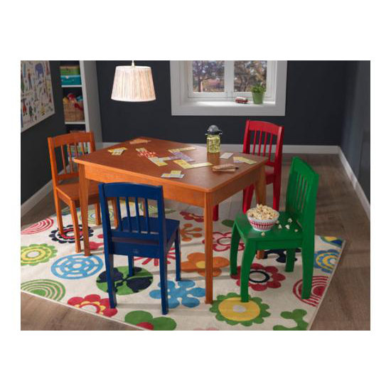 KidKraft Euro Honey Kids 5 Piece Table and Chair Set & Reviews Wayfair