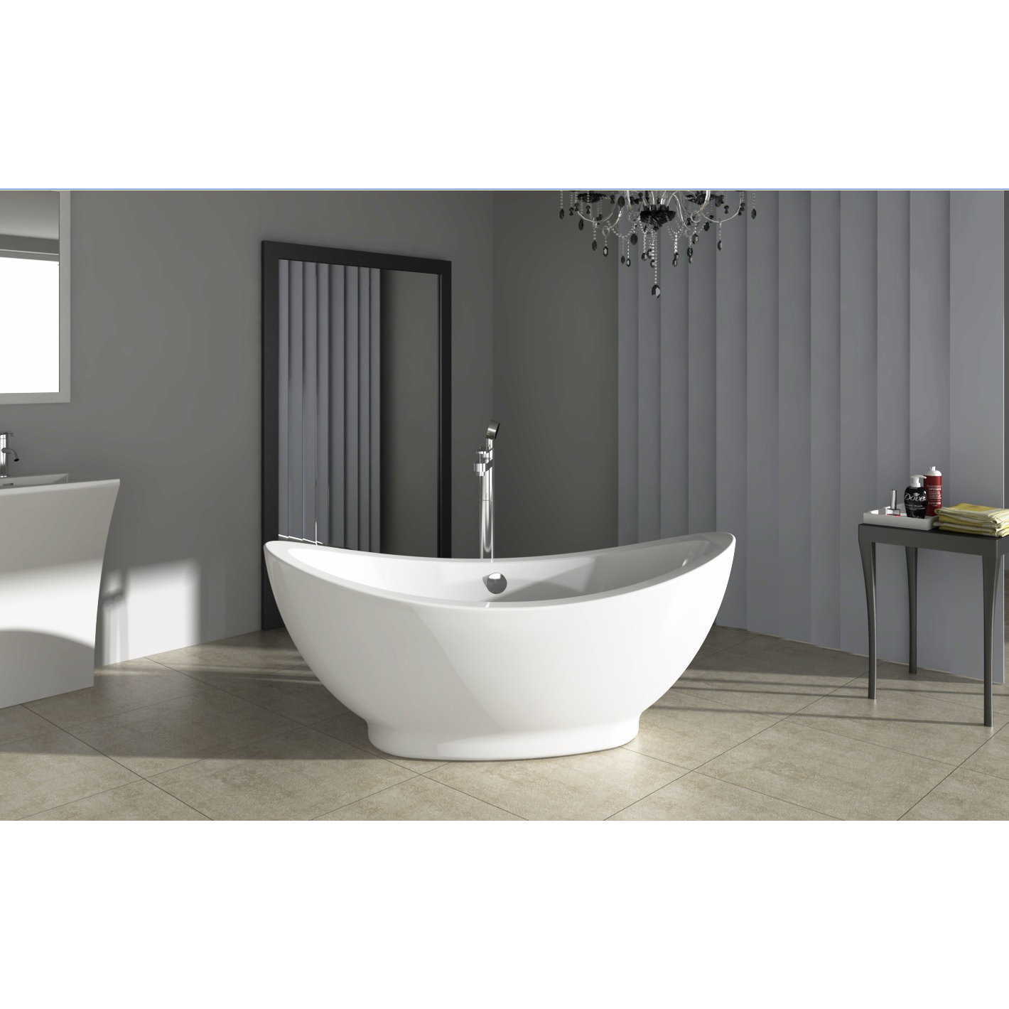 Freestanding 28 X 65 Bathtub Reviews Allmodern Fine Fixtures Freestanding 28 Quot X 65 Bathtub
