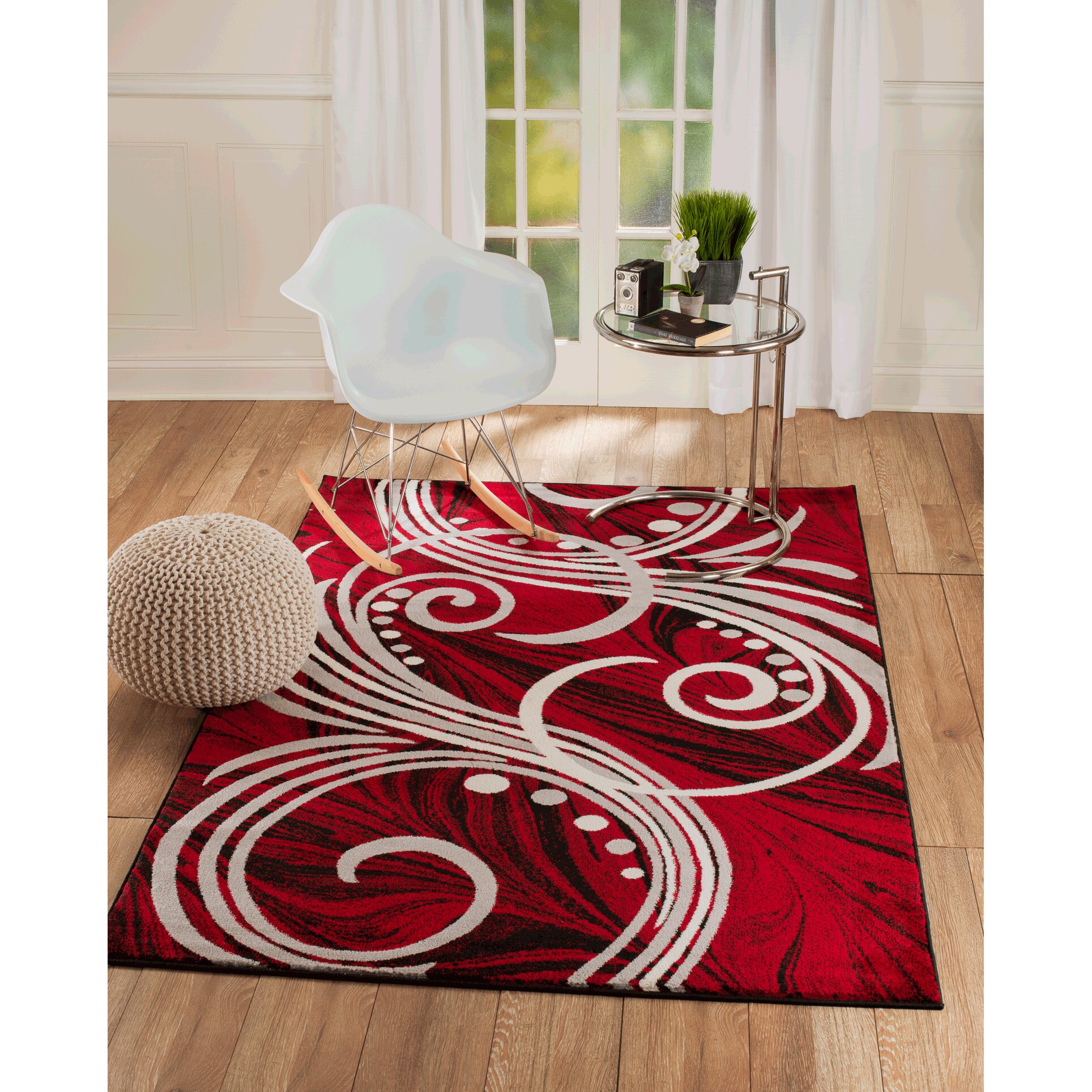 Rug and Decor Inc. Summit Elite Red Area Rug & Reviews | Wayfair - Rug and Decor Inc. Summit Elite Red Area Rug