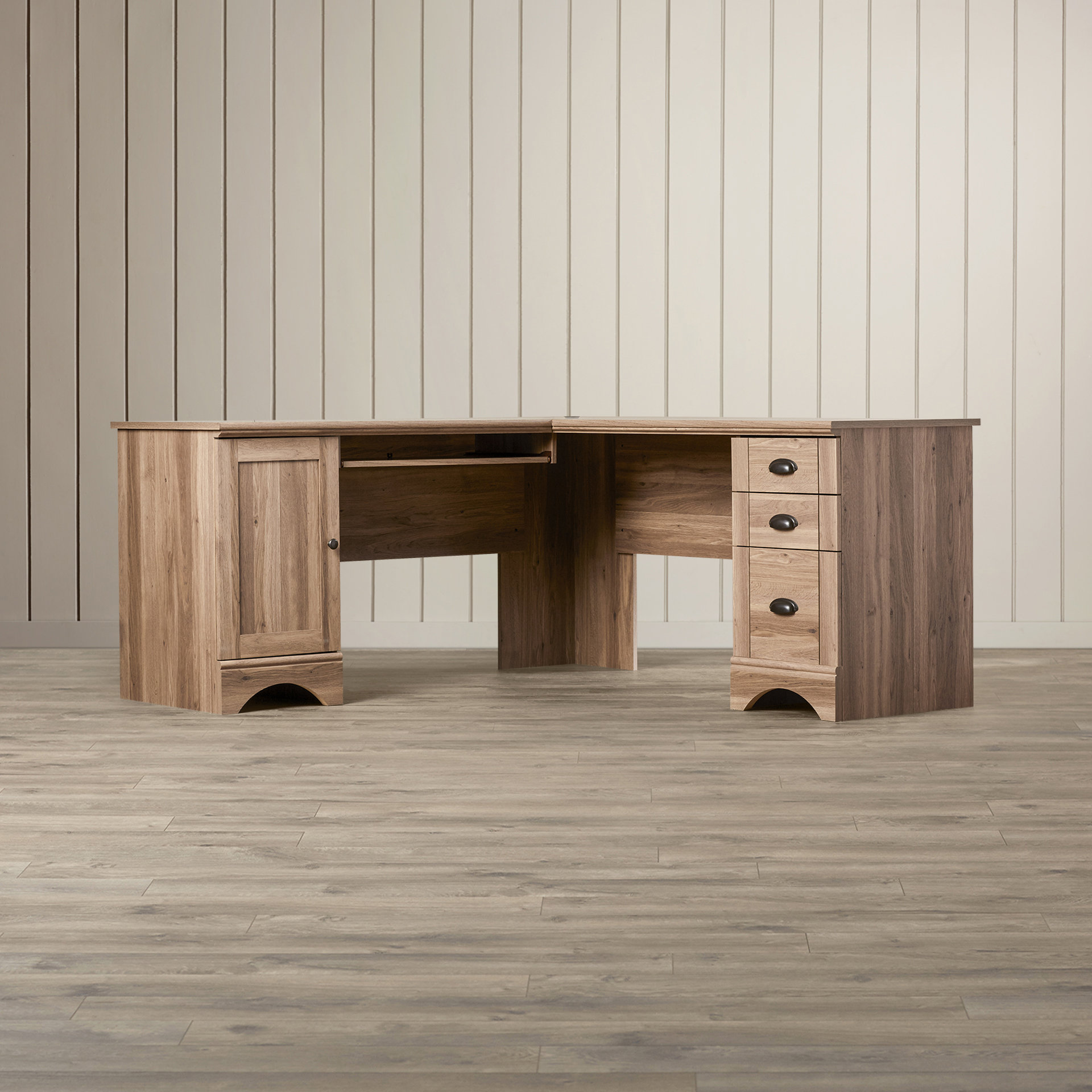 Beachcrest Home Pinellas Executive Desk & Reviews Wayfair