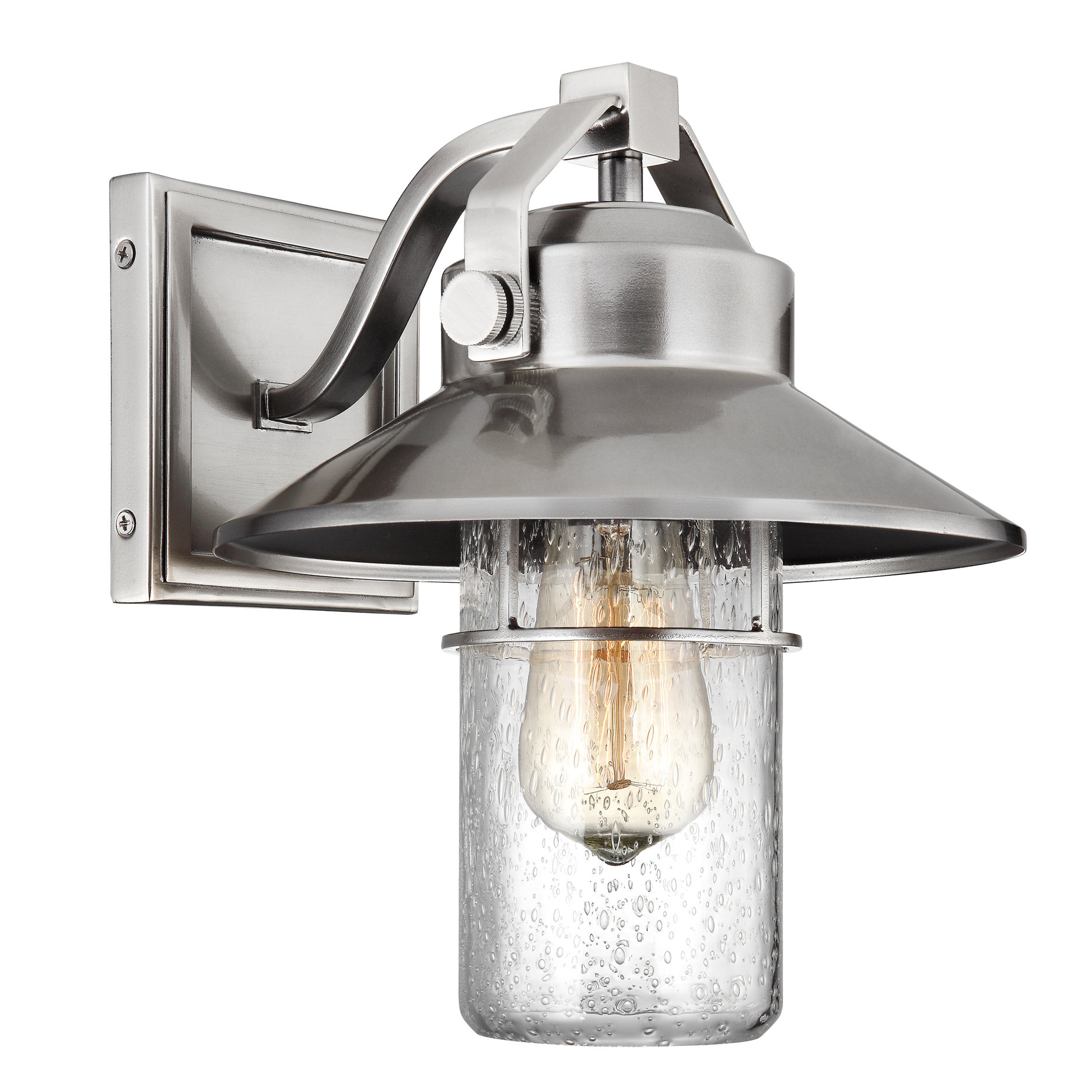 Breakwater Bay Virginia 1 Light Outdoor Barn Reviews Wayfair Breakwater Bay Virginia 1 Light Outdoor Barn