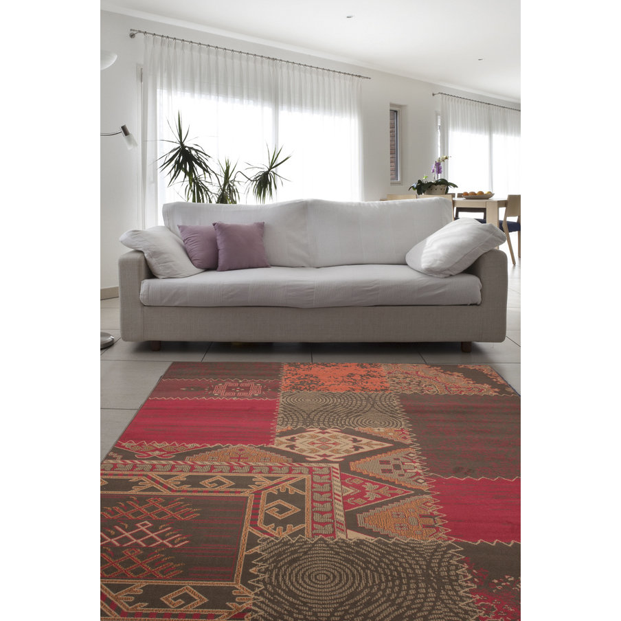 Lalee USA Los Angeles Red Area Rug & Reviews Wayfair.co.uk