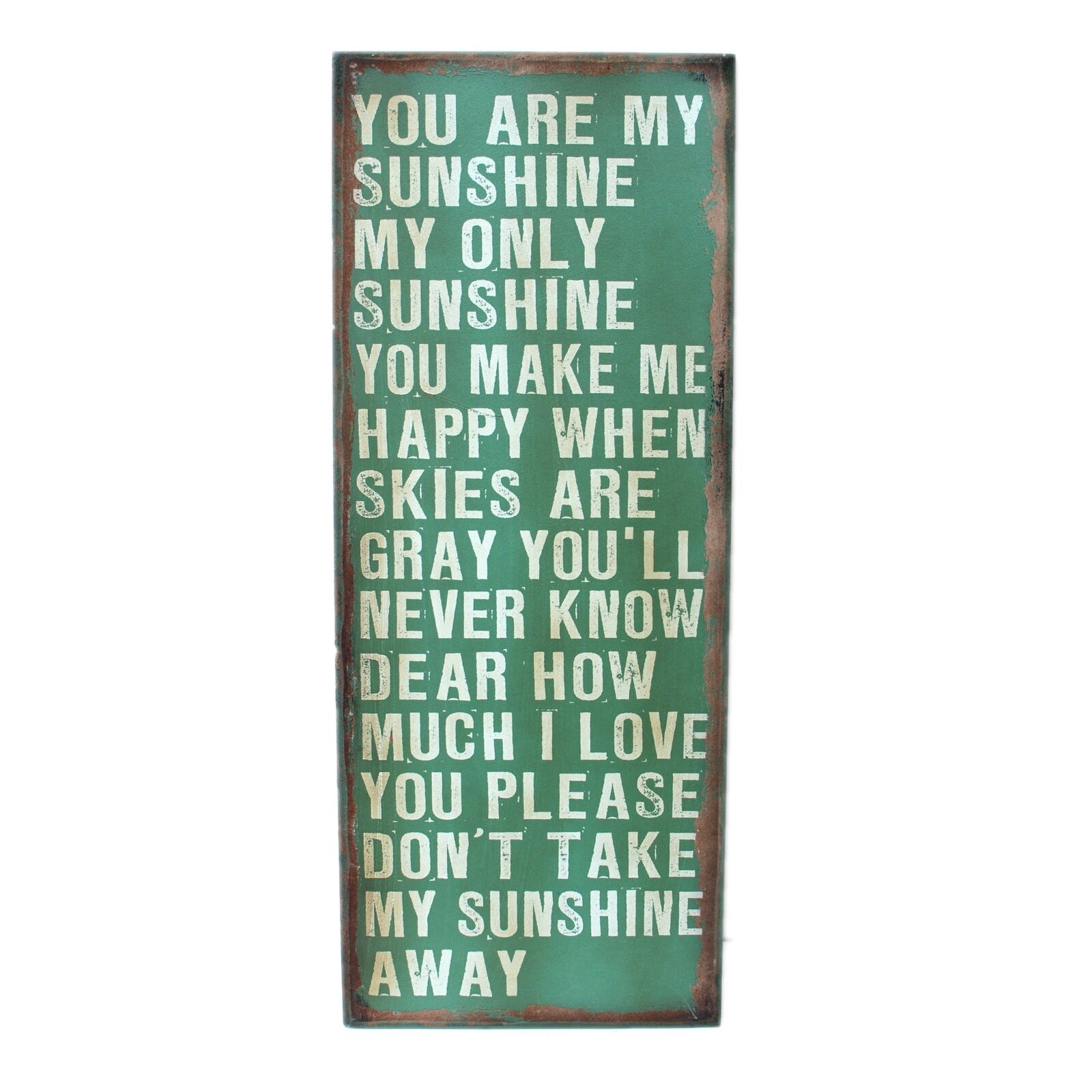 Attraction Design Home u0027You Are My Sunshineu0027 Wood Wall ...