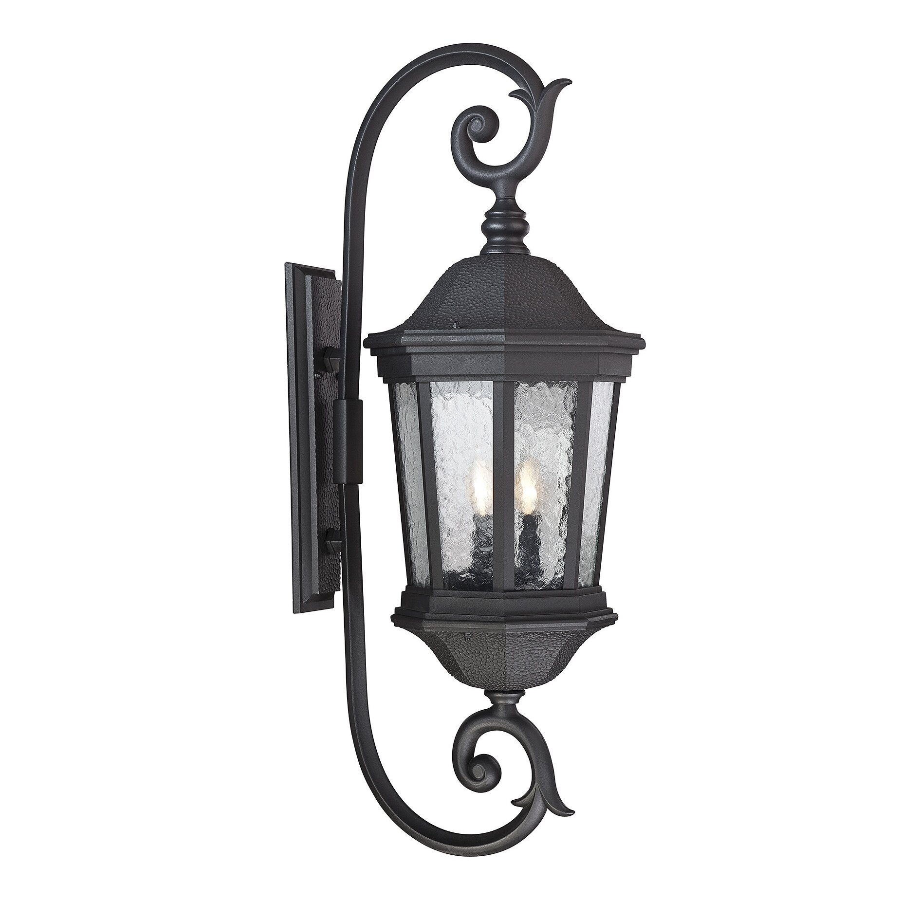 Fleur De Lis Living Alorton 3-Light Outdoor Wall Lantern | Wayfair.ca