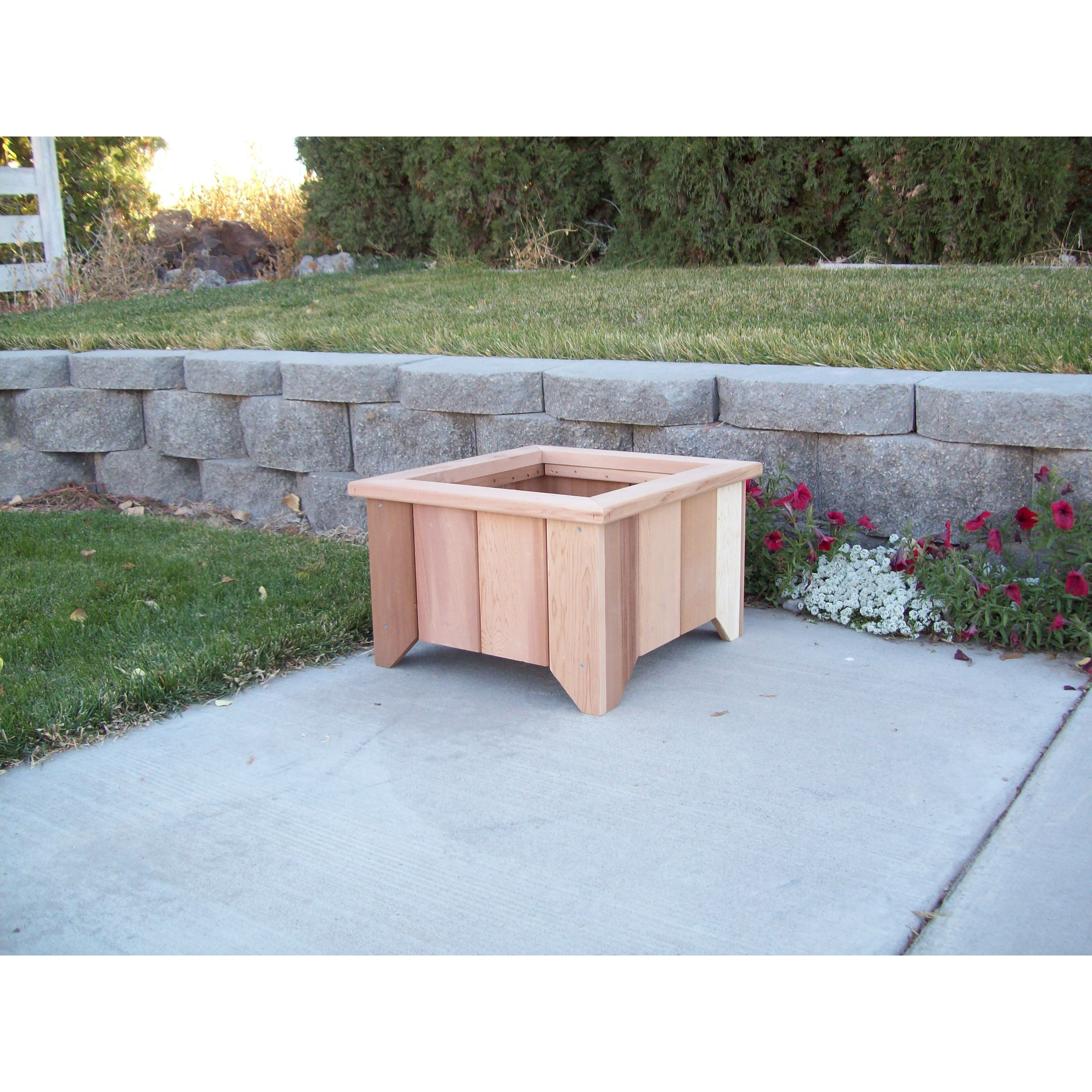 WoodCountry Cedar Planter Box &amp; Reviews Wayfair