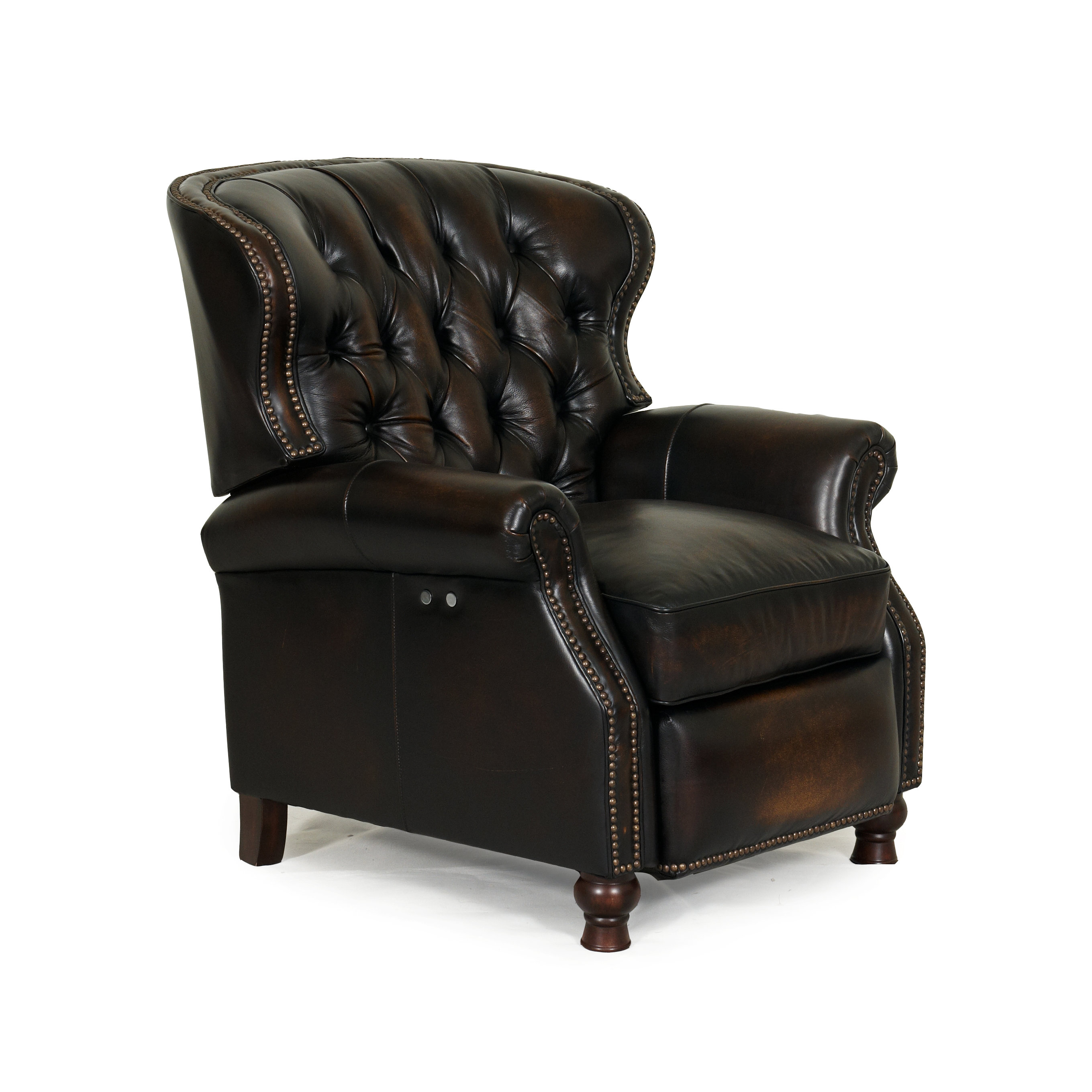 Astoria Grand Harle Leather Recliner & Reviews Wayfair.ca