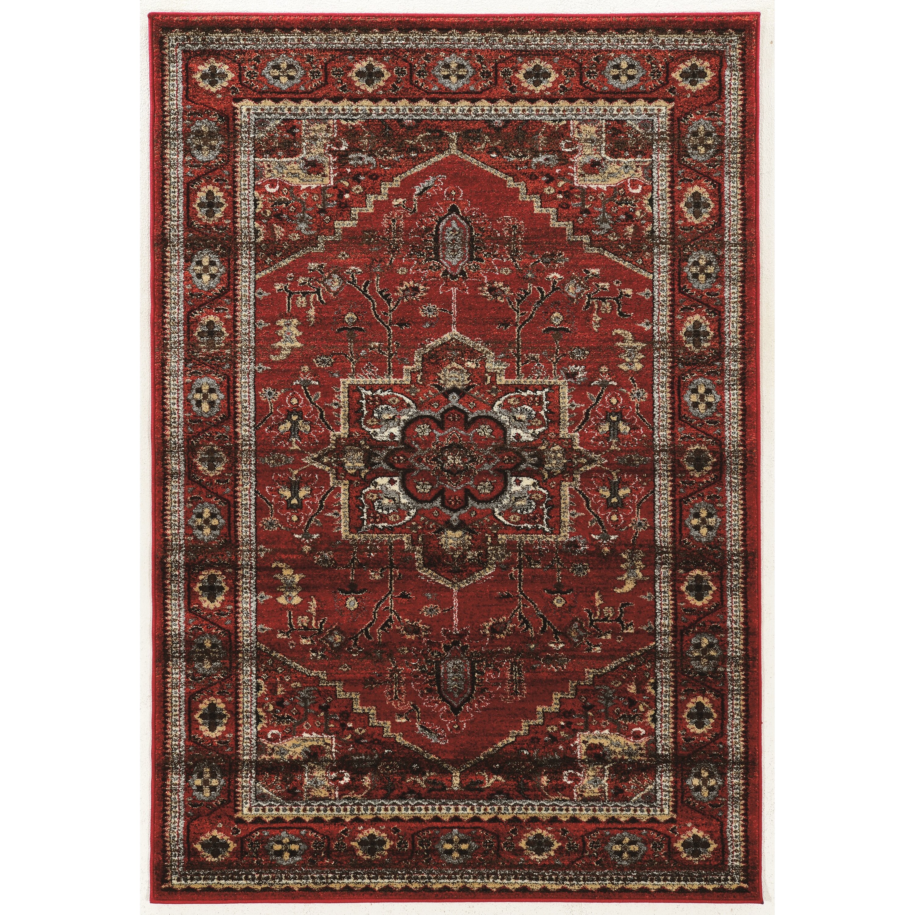 red and brown rugs