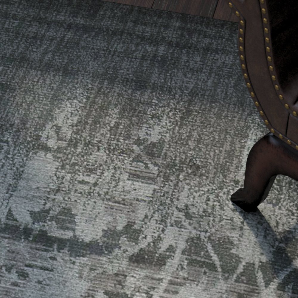 World Menagerie Sahana Hunter Green Area Rug Wayfair