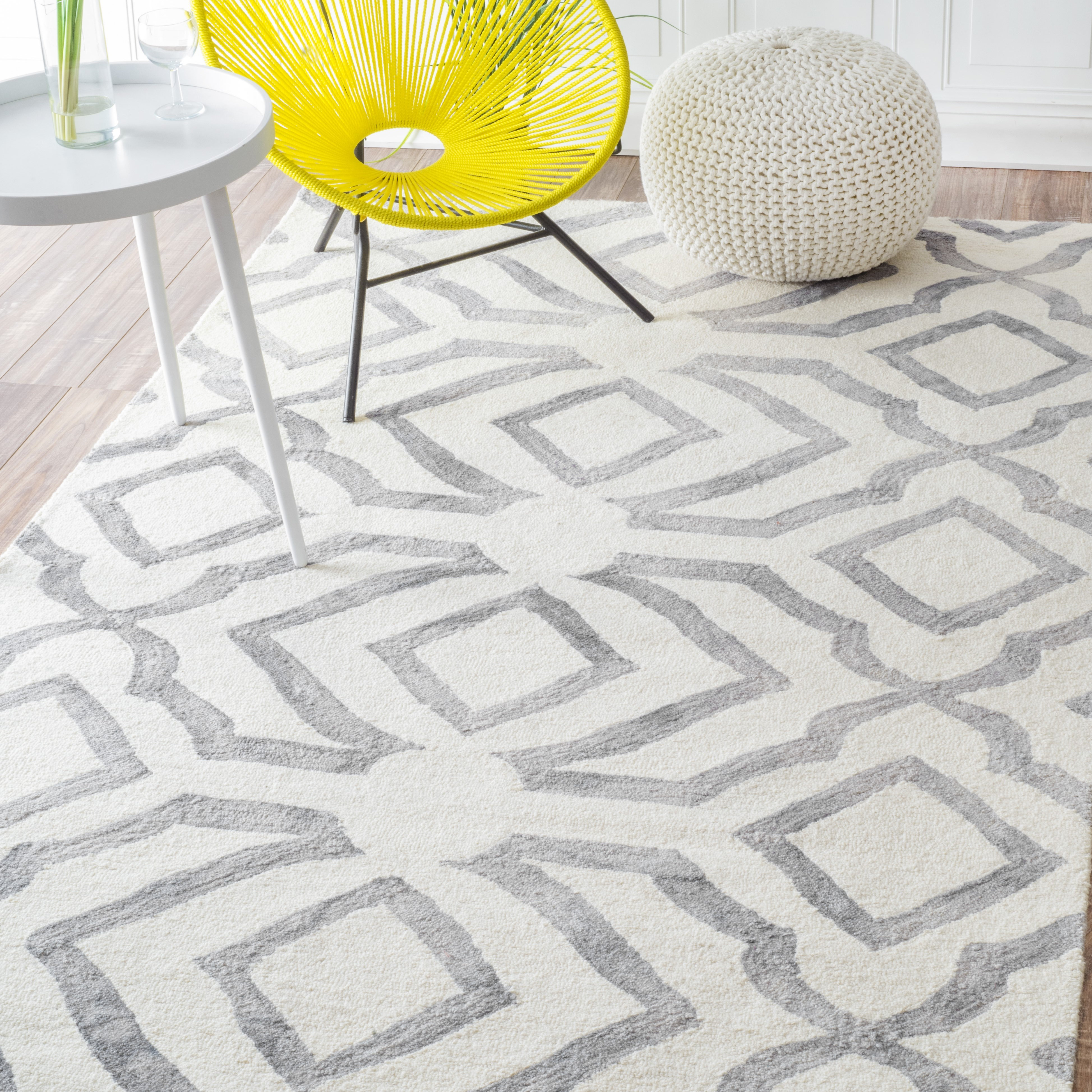 Mercer41 Beatrix Light Grey Area Rug & Reviews Wayfair.ca