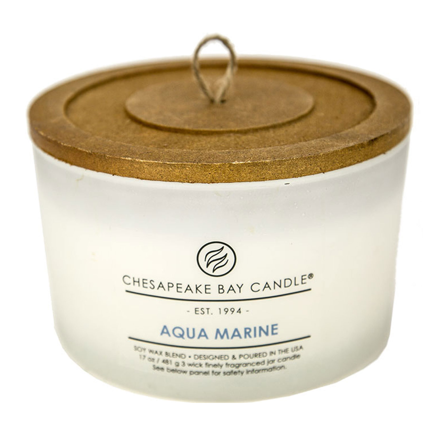 Chesapeake Bay Candle Heritage Aqua Marine Jar Candle & Reviews