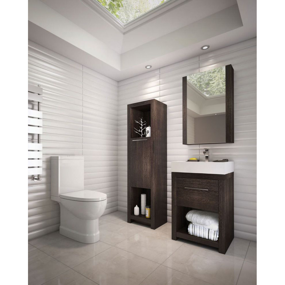 Dark Wood Bathroom Simple Bathroom Bathroom Storage