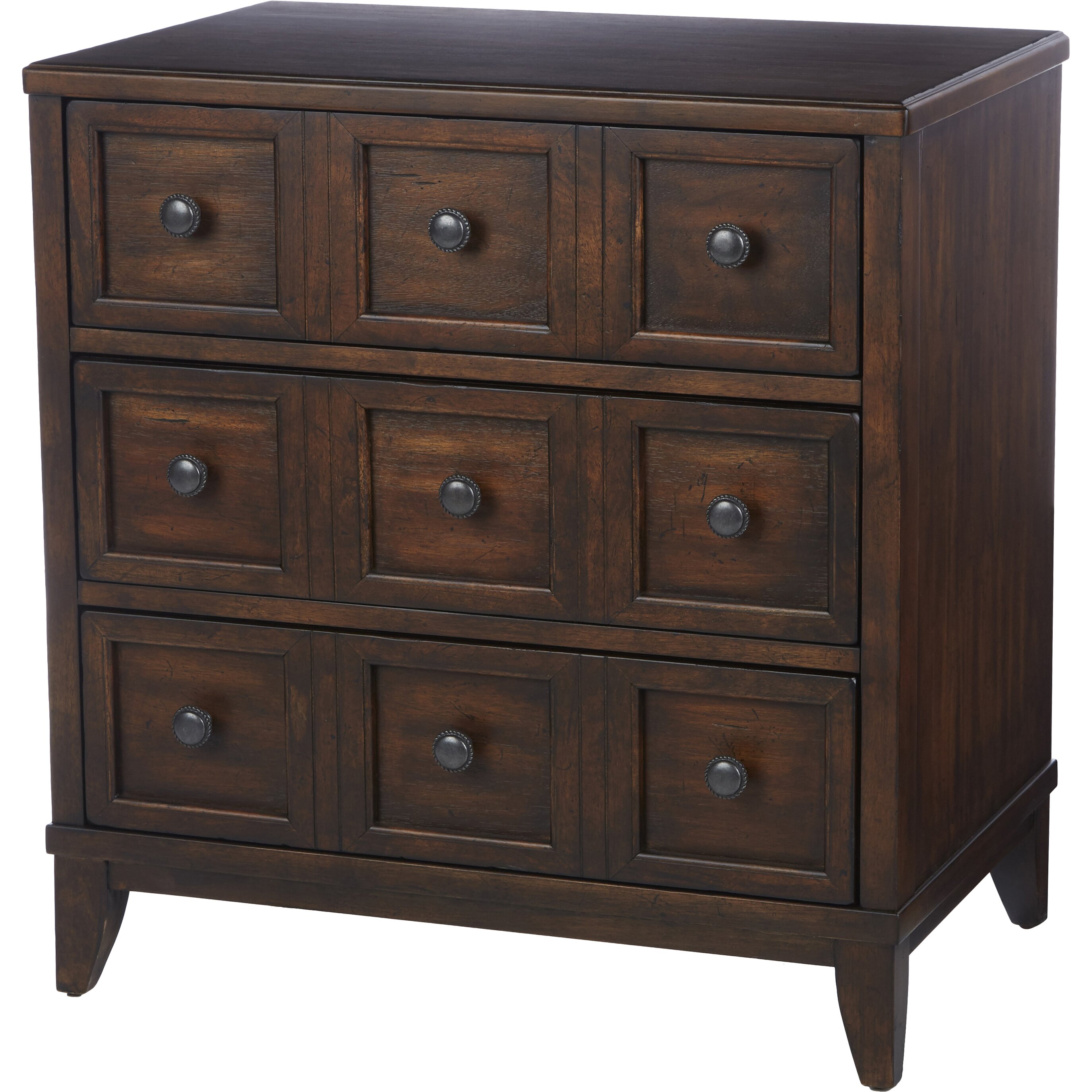 Trisha Yearwood Home Collection Metts 3 Drawer Accent Chest ... - Trisha Yearwood Home Collection Metts 3 Drawer Accent Chest