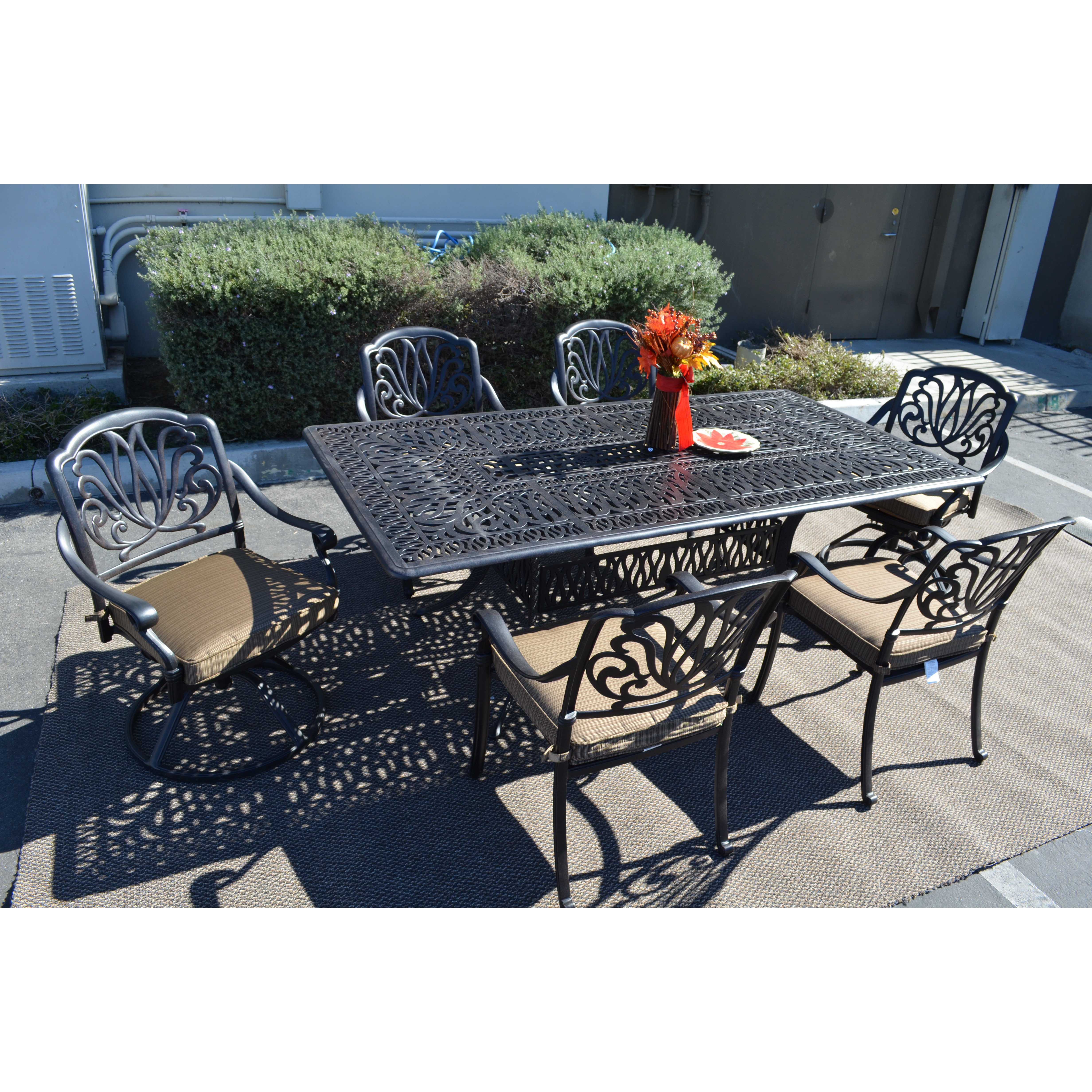 K B Patio Sicily 7 Piece Set Wayfair Kb Patio Sicily 7 Piece Set