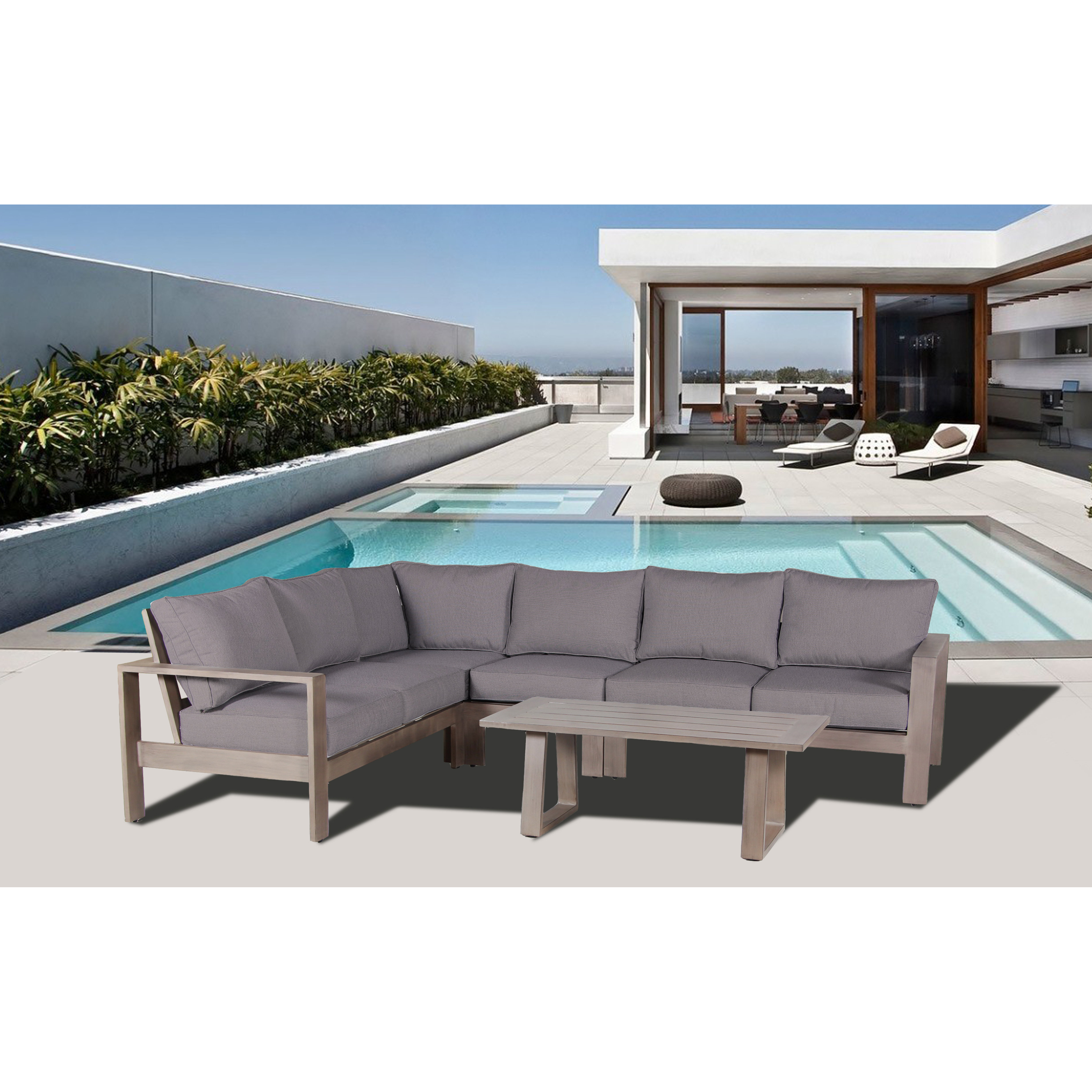 Teva Furniture Aruba 5 Piece Deep Seating Group with Cushion Wayfair.ca