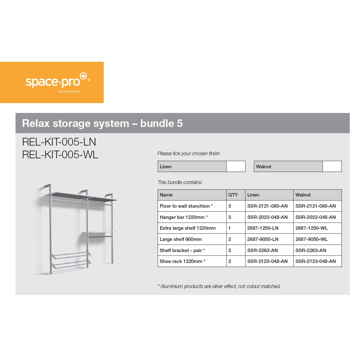 Space Pro Relax Storage System 5 Kit & Reviews Wayfair.co.uk