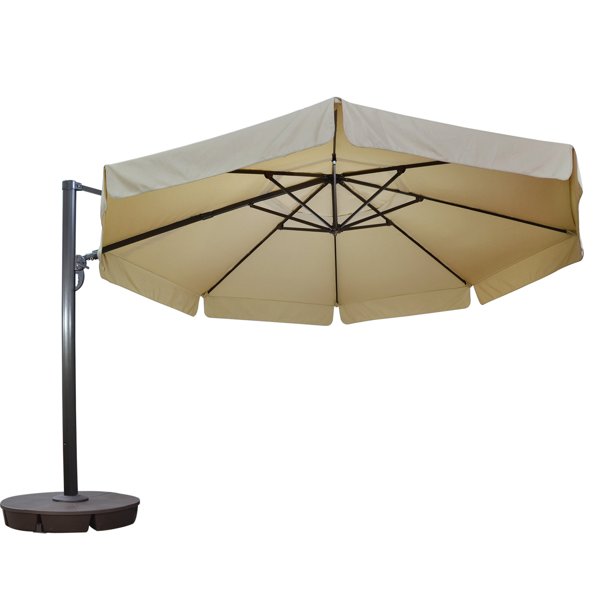 Island Umbrella 13 Victoria Cantilever Reviews Wayfair Island Umbrella 13 Victoria Cantilever
