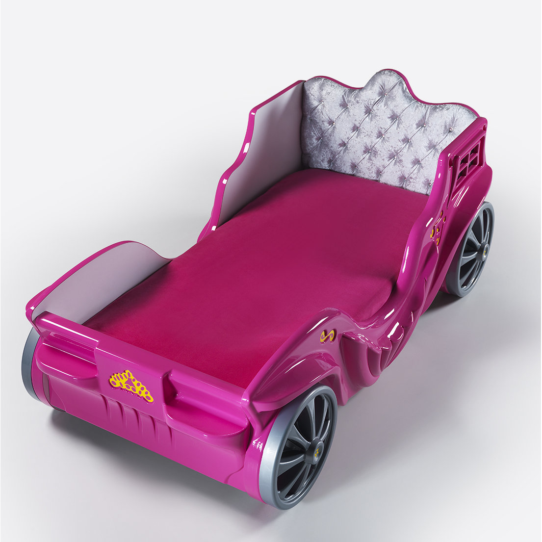 CloudSeller Princess Twin Car Bed & Reviews Wayfair