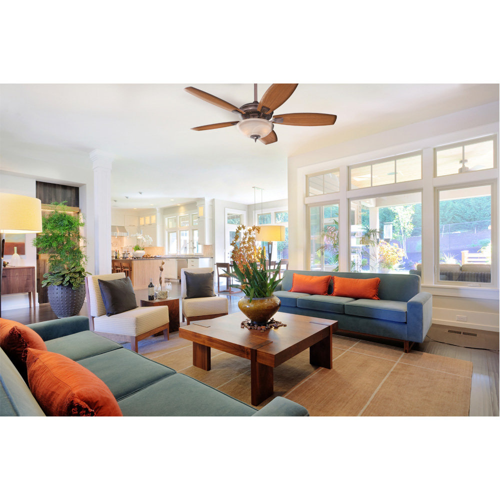 Westinghouse Lighting 52 Tulsa 5 Reversible Blade Ceiling Fan Westinghouse Lighting 52 Quot Tulsa 5 Reversible Blade Ceiling Fan