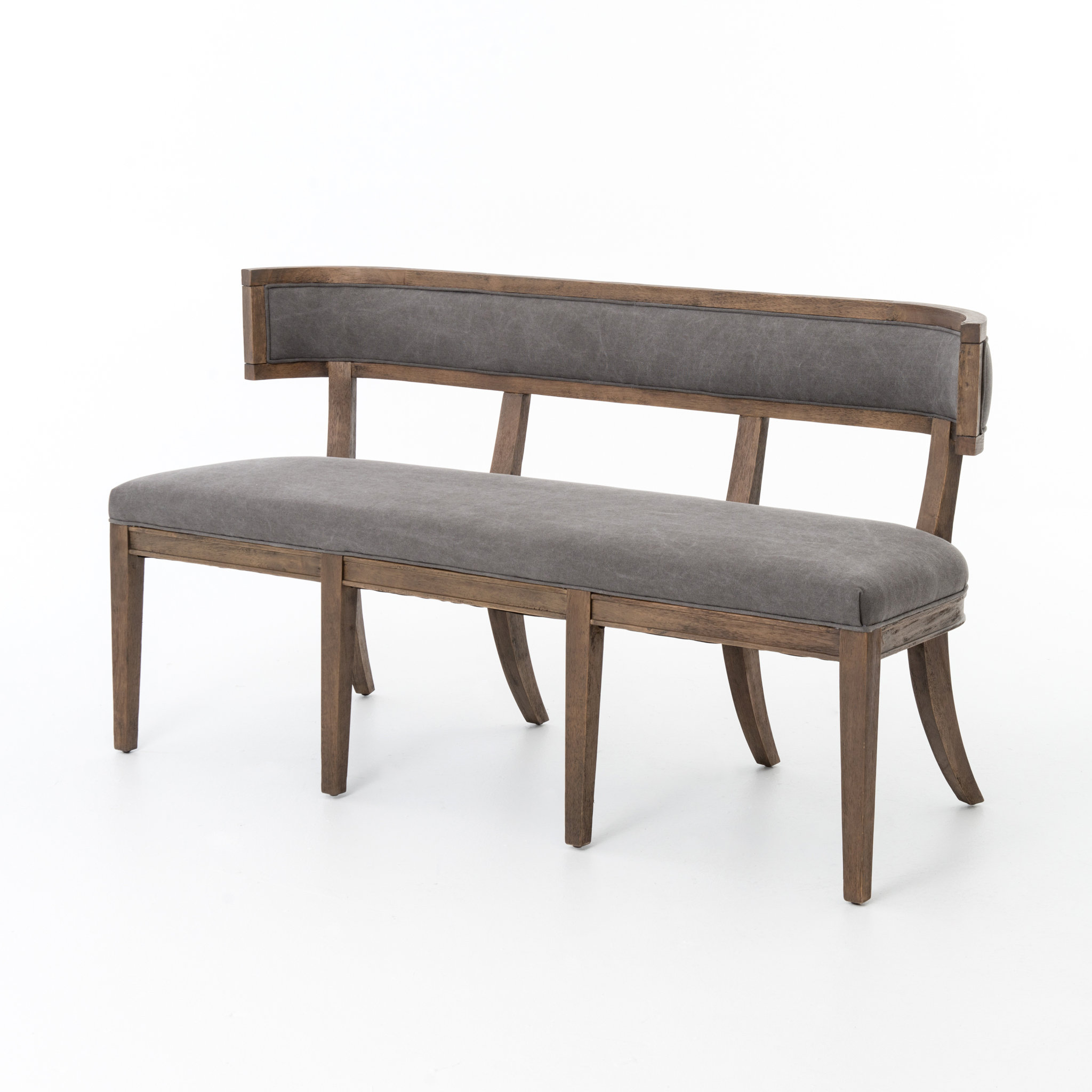 Curved Dining Bench For Round Table Wayfair Quick View Abbigail Dining Bench