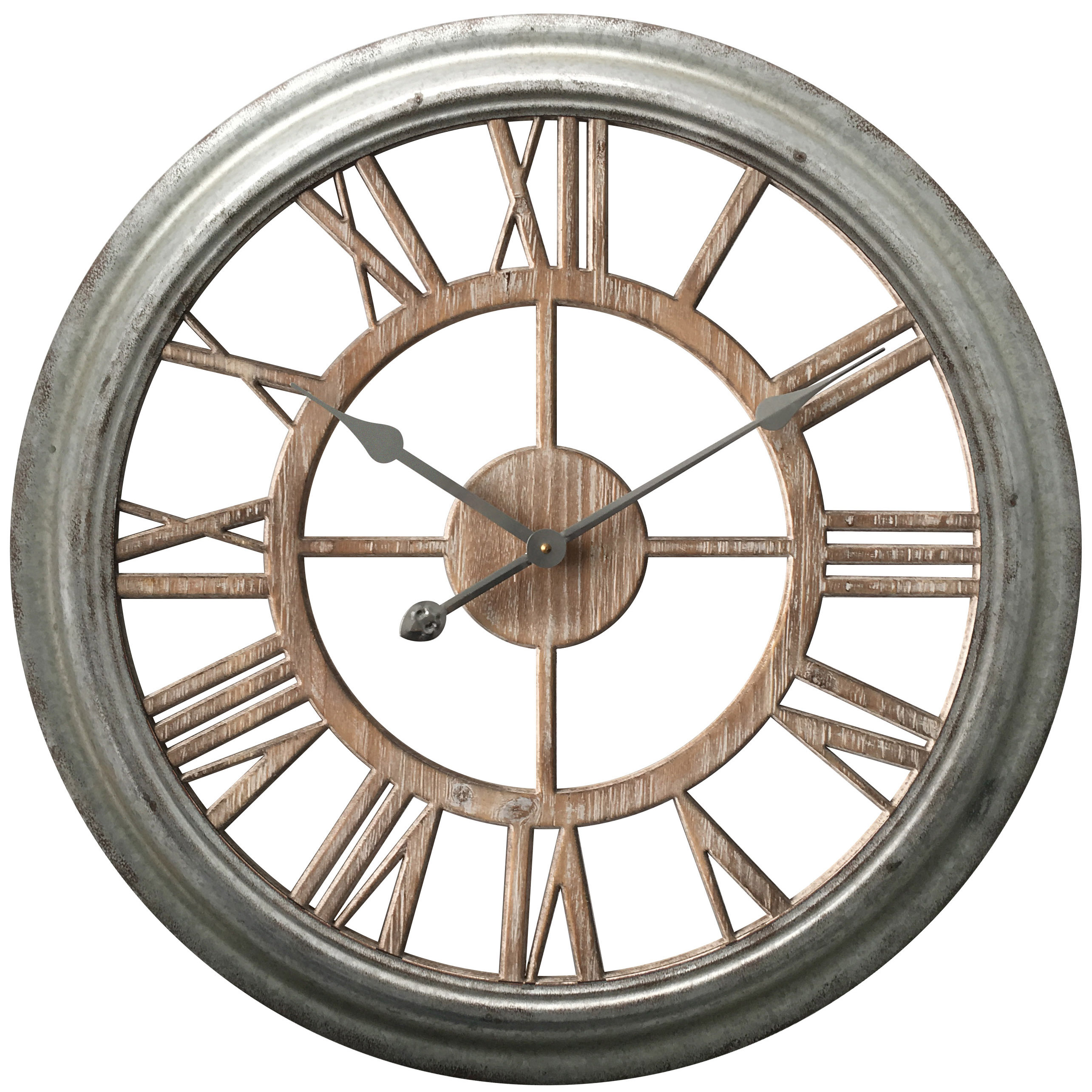 Laurel Foundry Modern Farmhouse Oversized 25.75" Wall Clock & Reviews