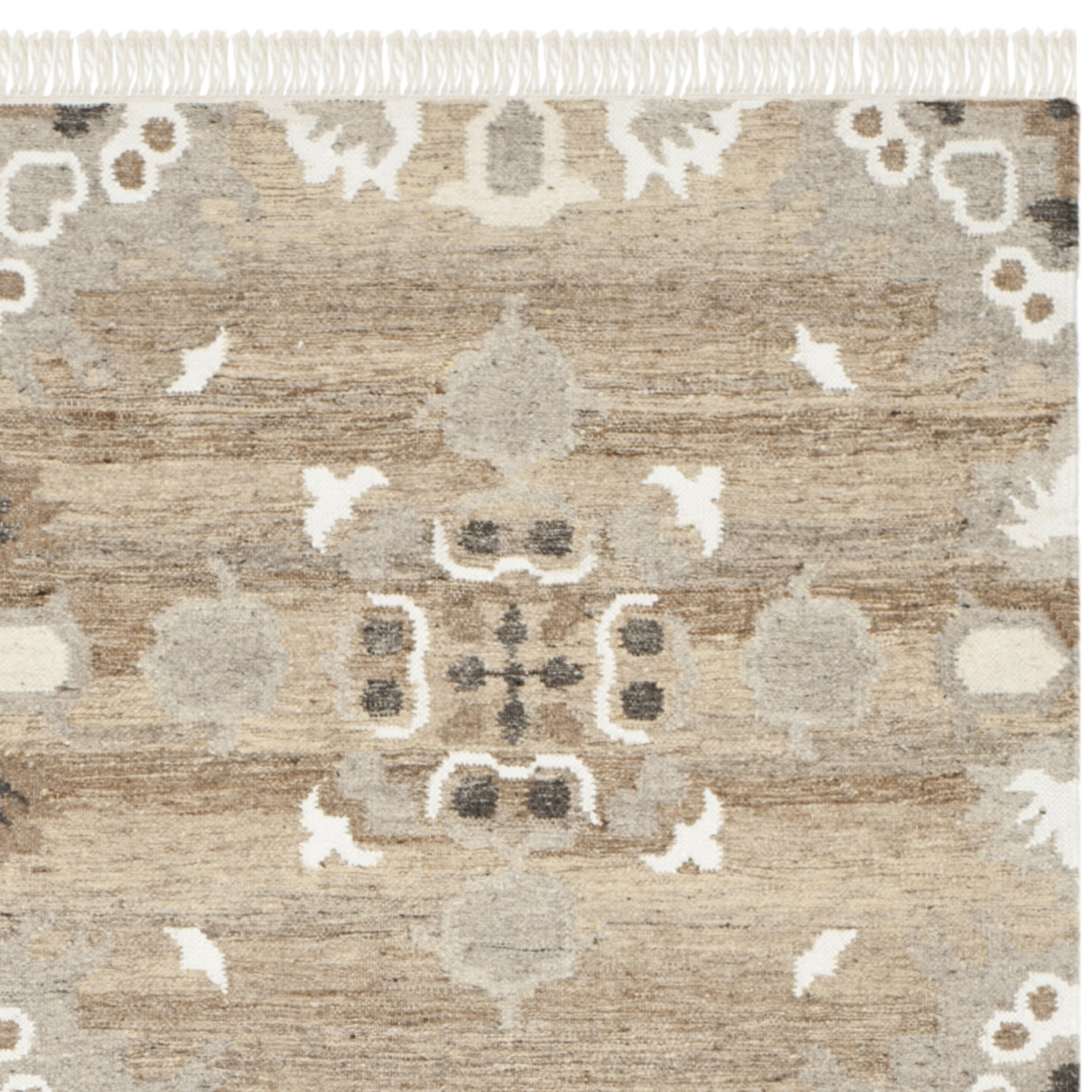 Safavieh Natural Kilim Dhurrie White Area Rug & Reviews Wayfair