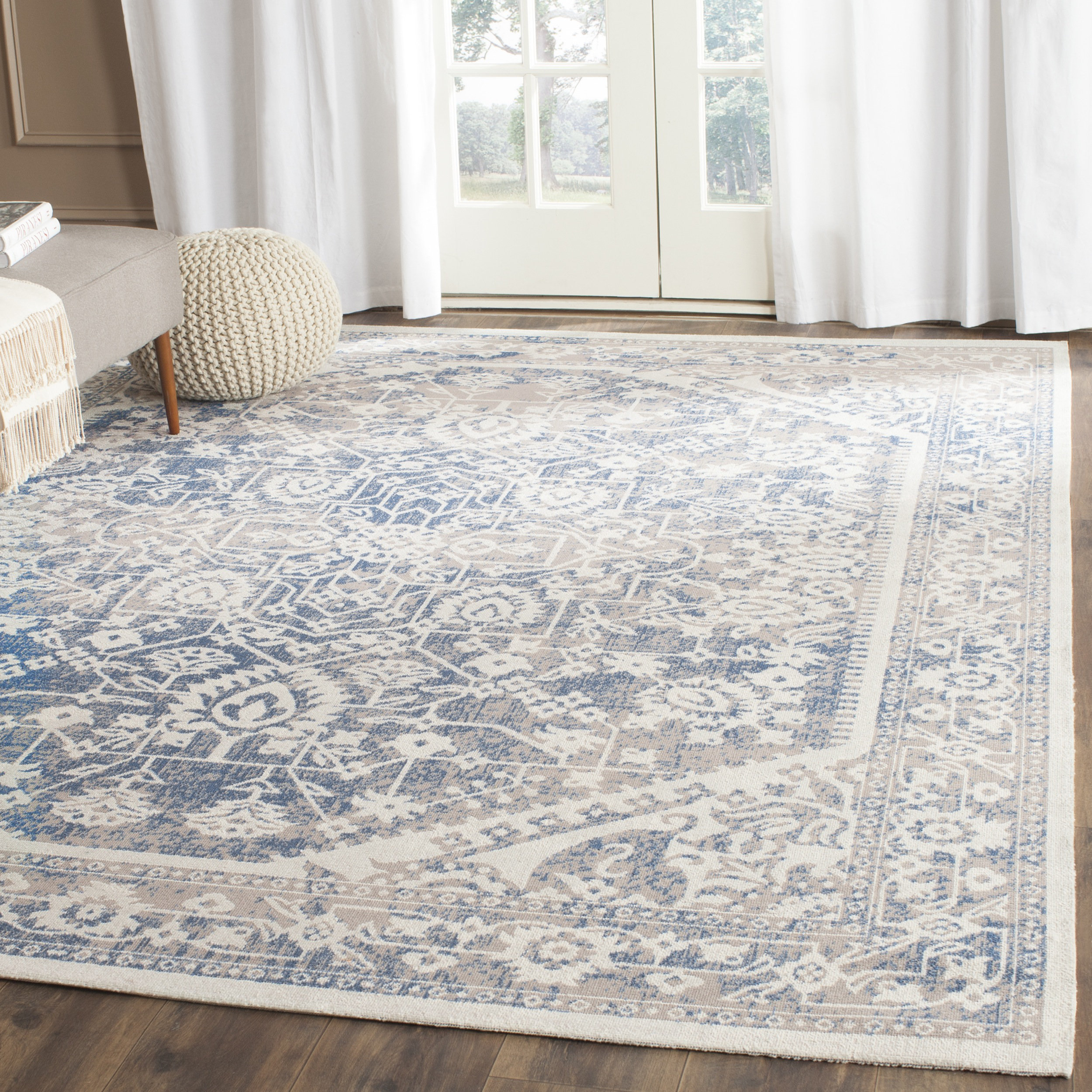Safavieh Rugs Reviews Roselawnlutheran Safavieh Patina Gray Blue Area Rug