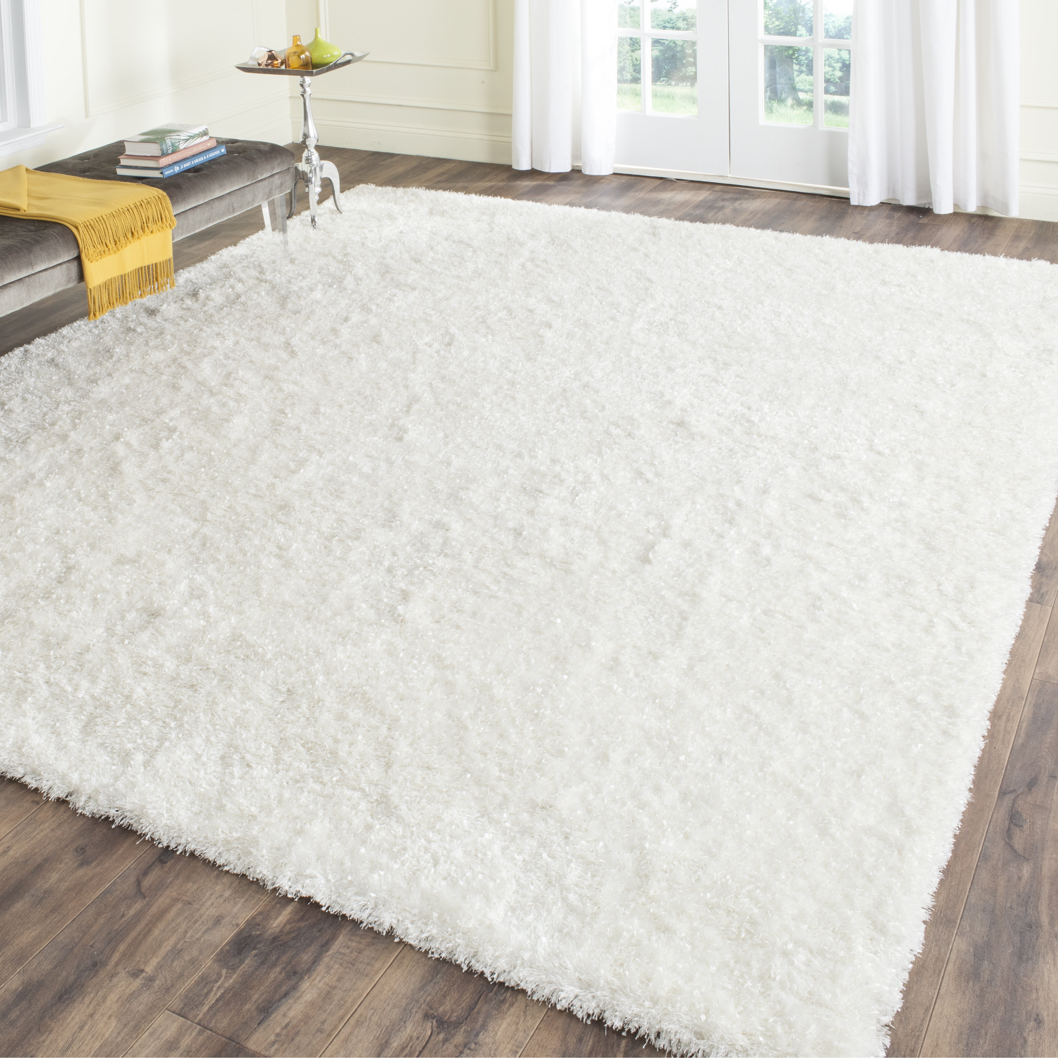 Safavieh Malibu HandTufted White Area Rug & Reviews Wayfair