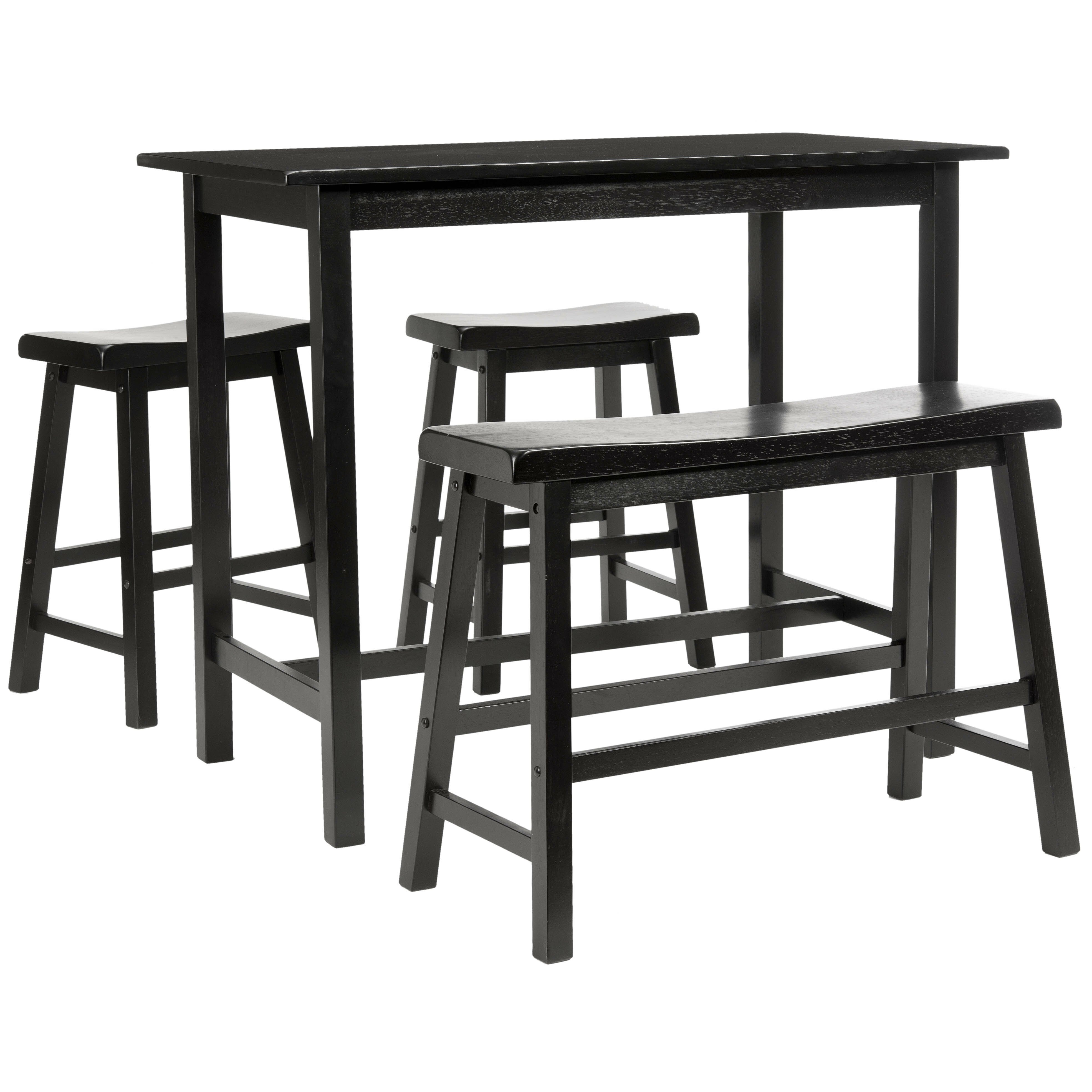 Safavieh 4 Piece Pub Table Set & Reviews | Wayfair - Safavieh 4 Piece Pub Table Set