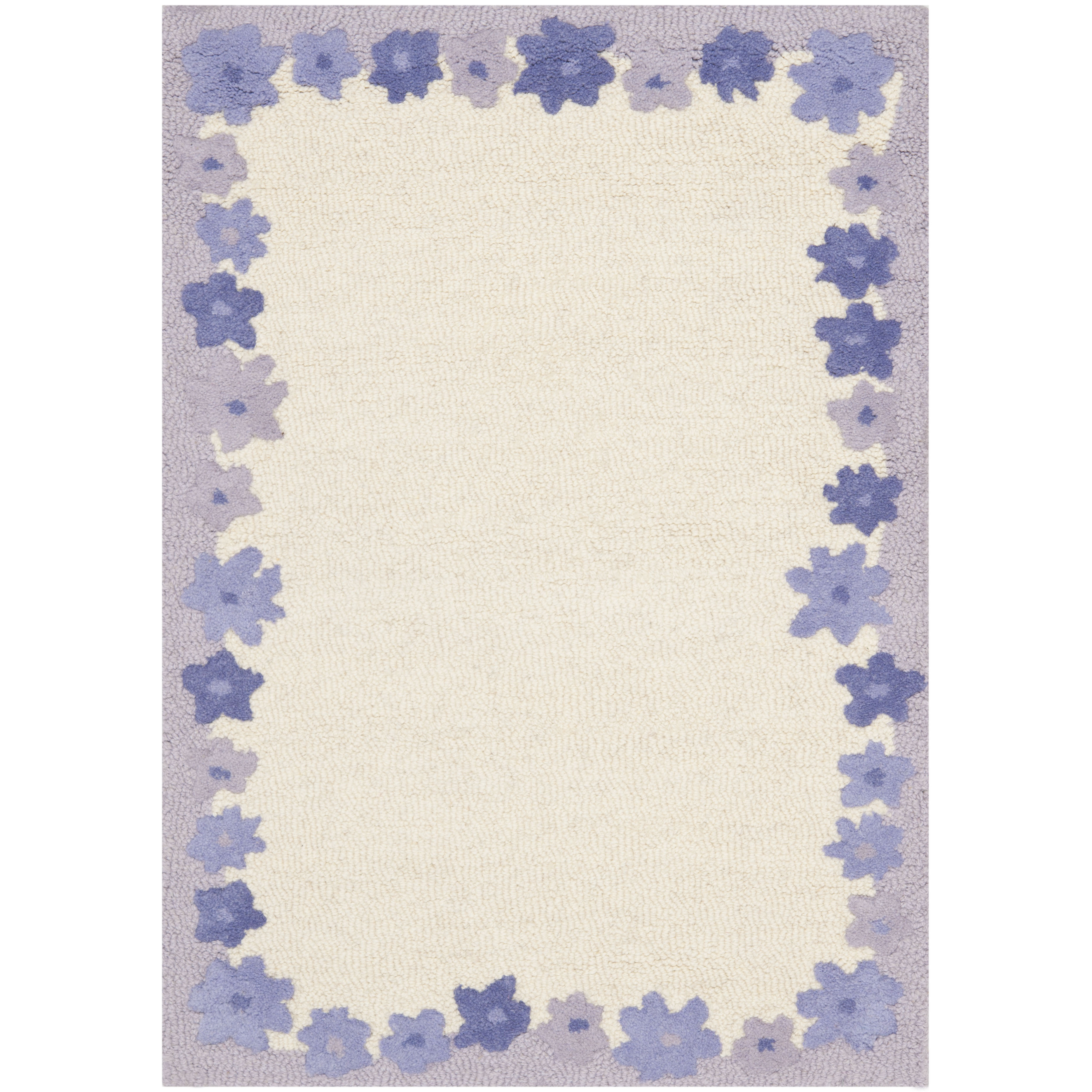 Safavieh Ivory / Lavender Kids Rug & Reviews Wayfair