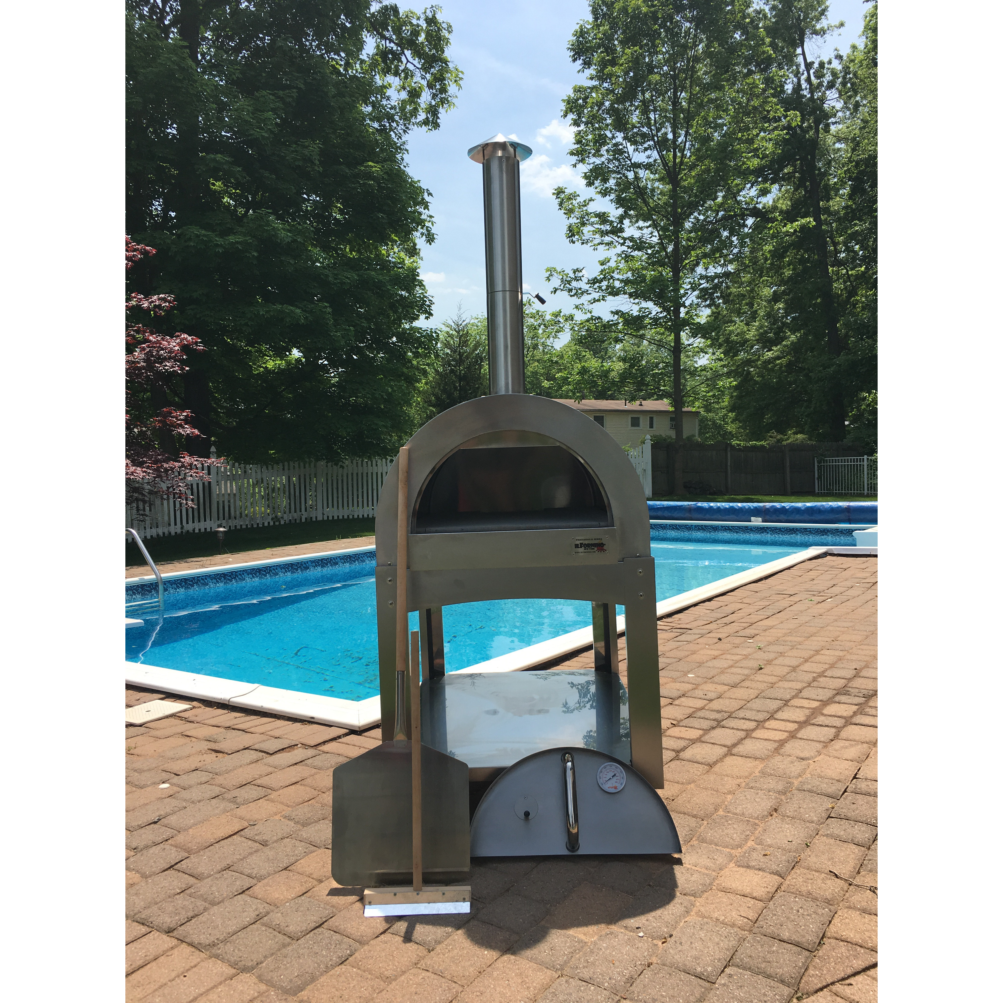 Ilfornino Professional Series Wood Burning Pizza Oven Wayfair Ilfornino Professional Series Wood Burning Pizza Oven