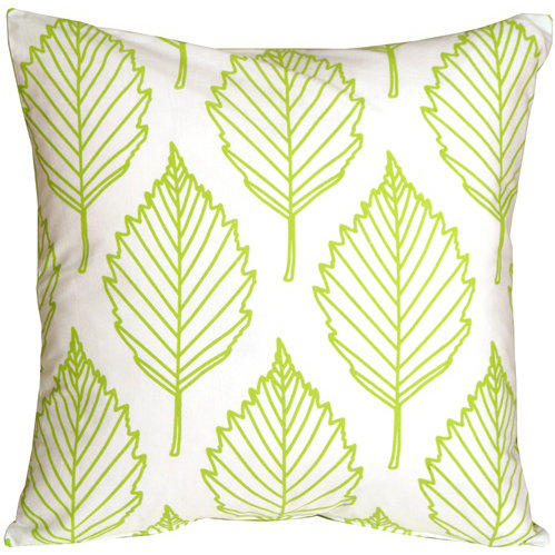 Pillow Decor Contemporary Leaf Cotton Throw Pillow  Wayfair.ca